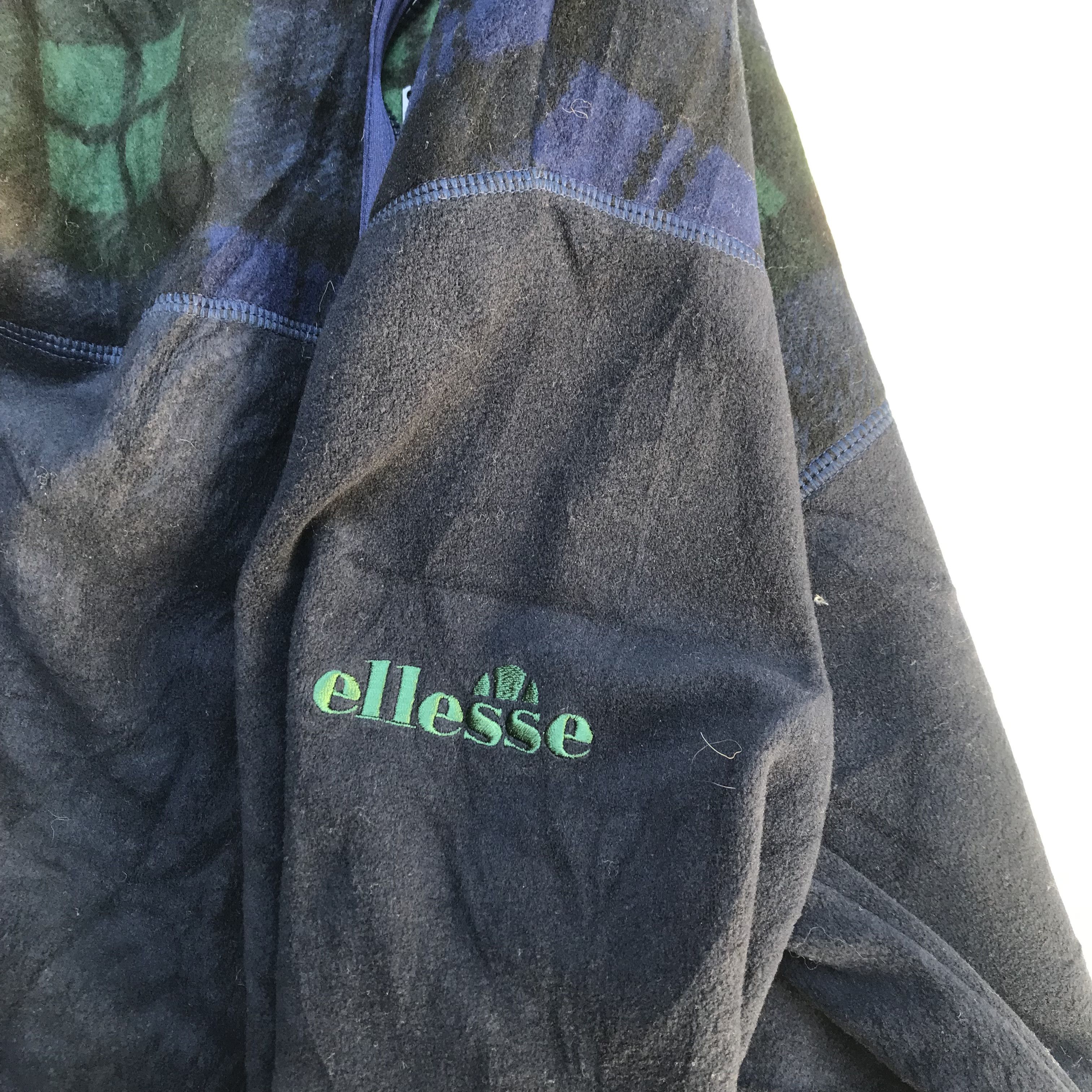 Ellesse Vintage ELLESSE Fleece classic from 1990s Zipper Sweater Size US L / EU 52-54 / 3 - 4 Thumbnail