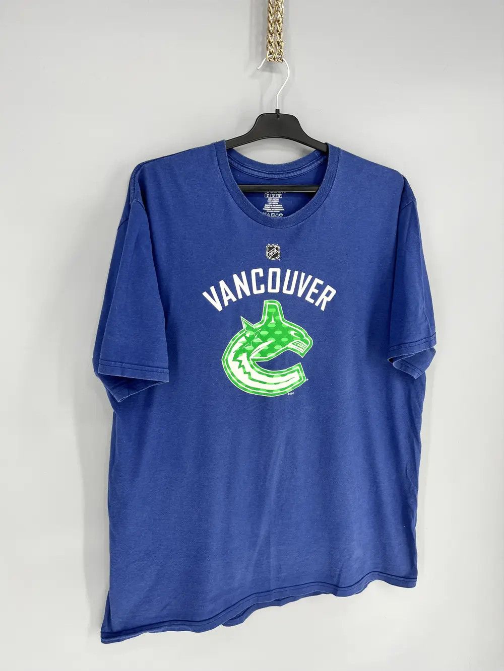Reebok Reebok NHL T SHIRT Vancouver Canucks Henrik Sedin Size US XL / EU 56 / 4 - 2 Thumbnail