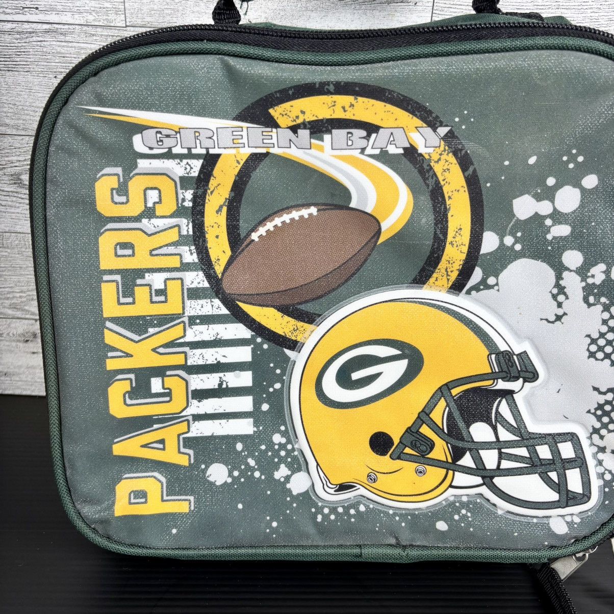 NFL The Northwest Green Bay Packers 3d insulated Lunchbox Size ONE SIZE - 5 Thumbnail