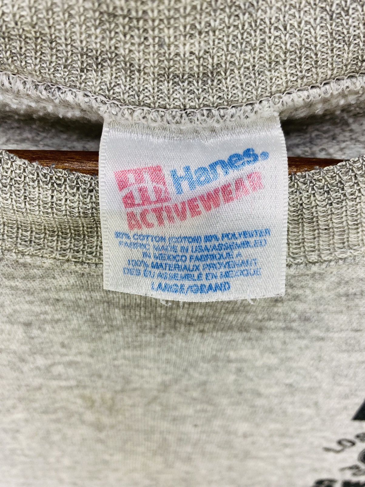 Hanes × Vintage Vintage Los Angeles Police SWAT Sweatshirt Hanes Tag Size US L / EU 52-54 / 3 - 9 Thumbnail