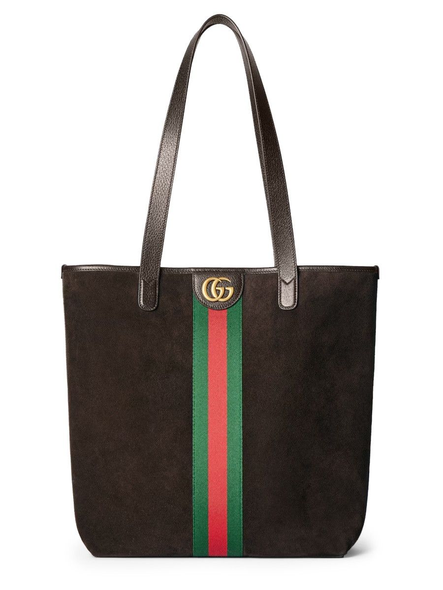 Gucci GUCCI SHOPPING BAG "OPHIDIA" - DARK BROWN Size ONE SIZE - 1 Thumbnail