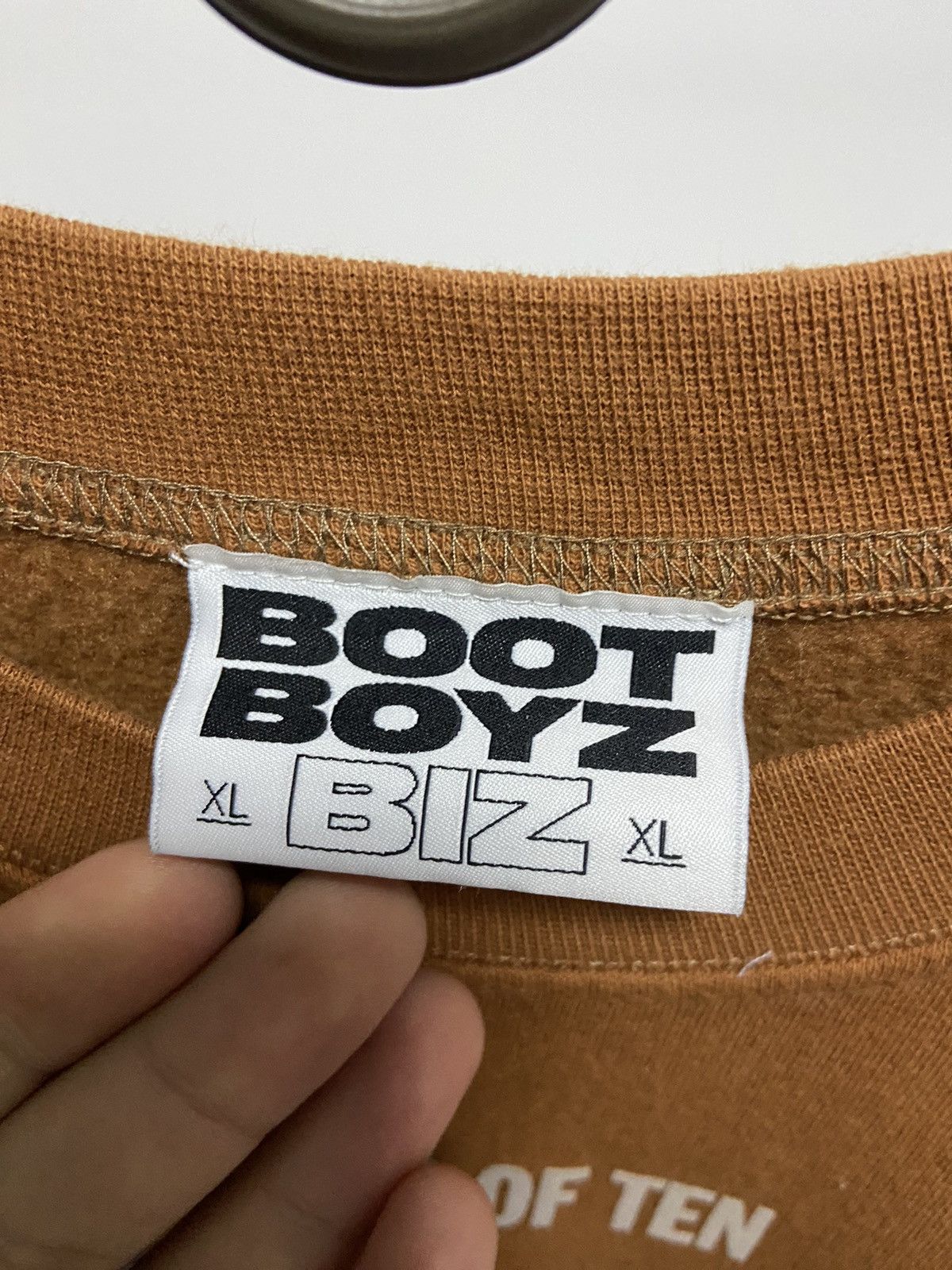 Boot Boyz Biz × Vintage Boot boys biz powers of ten Big Logo Vintage Sweatshirt Size US XL / EU 56 / 4 - 7 Thumbnail