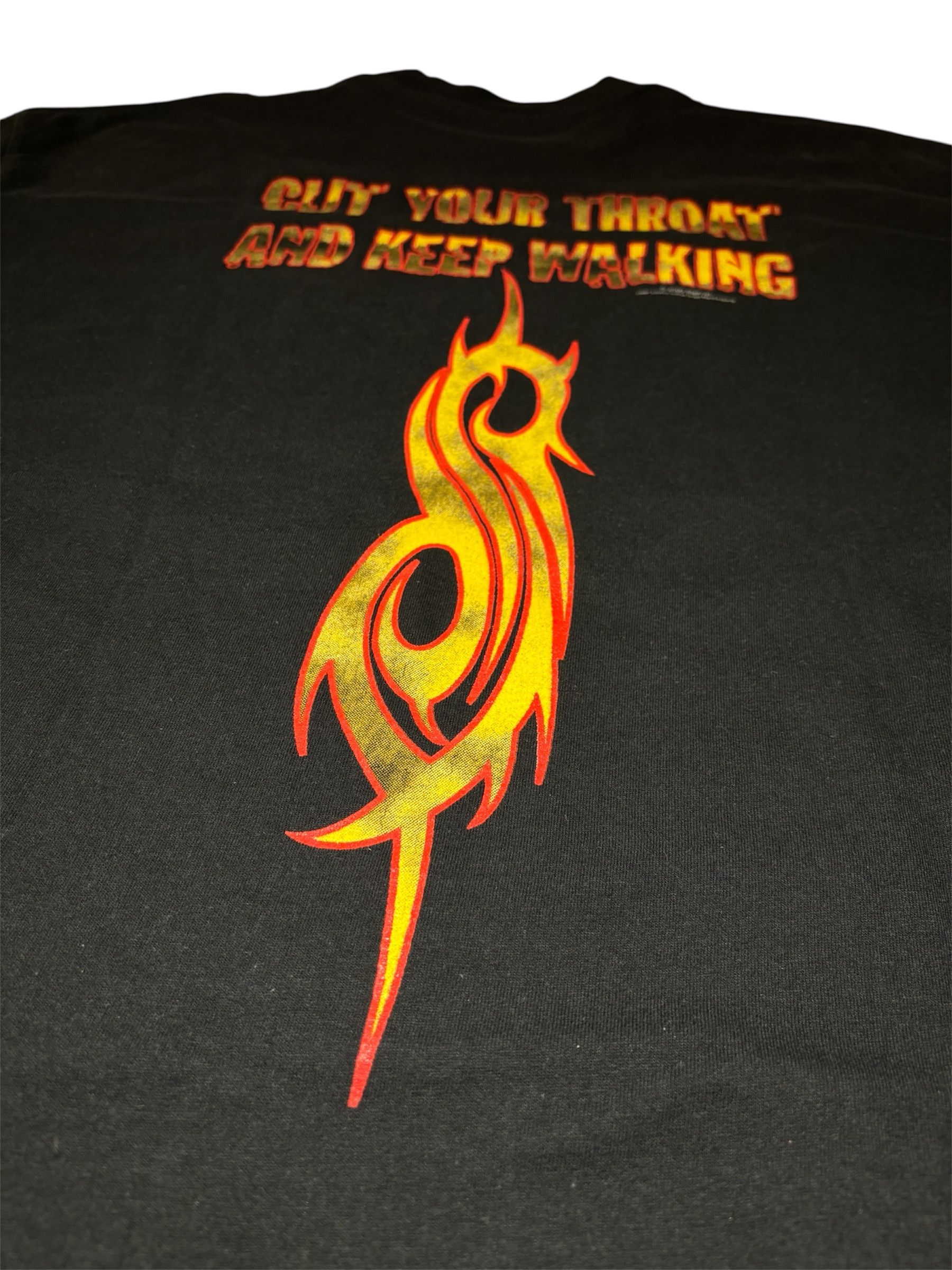 Slipknot 2000 Vintage "Slipknot" Cut Your Throat t-shirt Size US XL / EU 56 / 4 - 5 Thumbnail