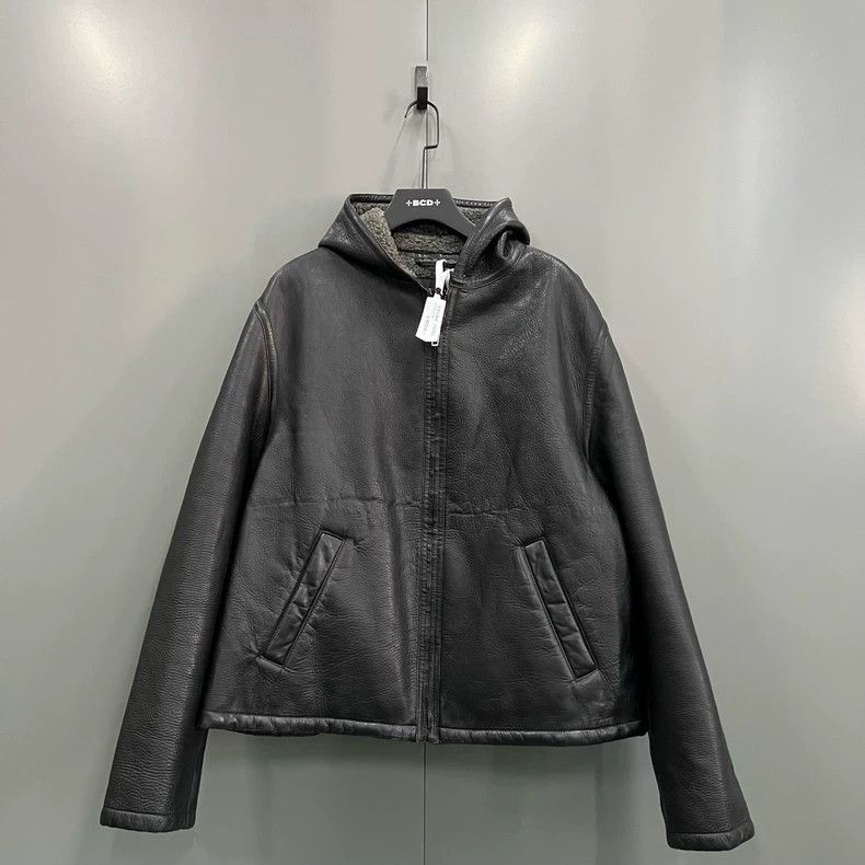 Balenciaga Balenciaga Shearling Hooded Jacket - dmc Size US M / EU 48-50 / 2 - 1 Thumbnail