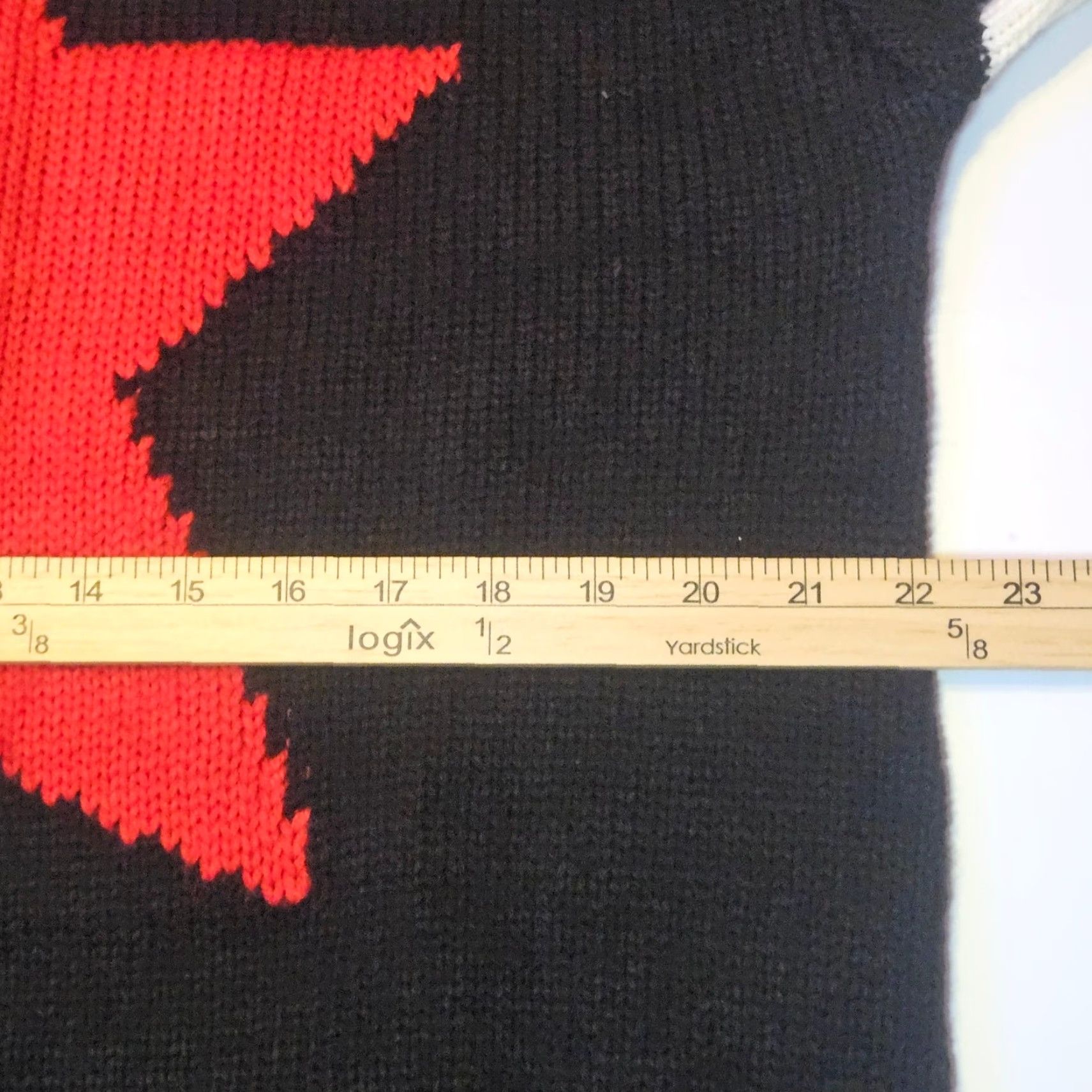 Vintage Andante USA Star Knit Sweater Womens L Black Sleeve 4th of July Y2K Stripe Star Pullover Knit Size L / US 10 / IT 46 - 6 Thumbnail