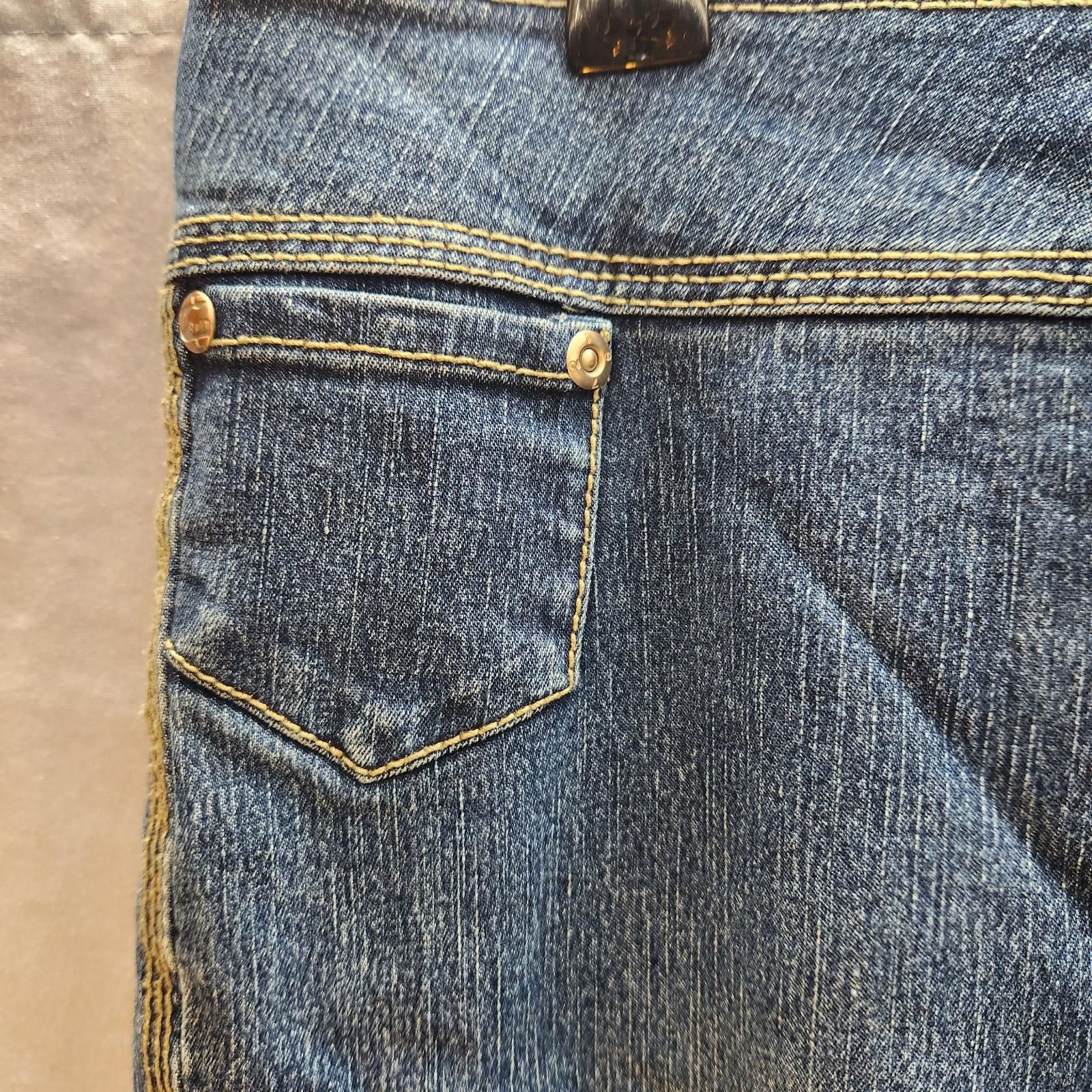 Ecko Unltd. Vintage Ecko Red Womens Blue Jeans Embroidered Size 11 Size 30" / US 8 / IT 44 - 6 Thumbnail