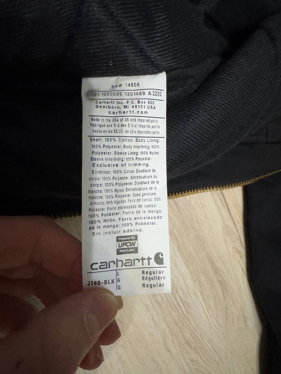 Carhartt Carhartt Jacket Size US L / EU 52-54 / 3 - 4 Thumbnail