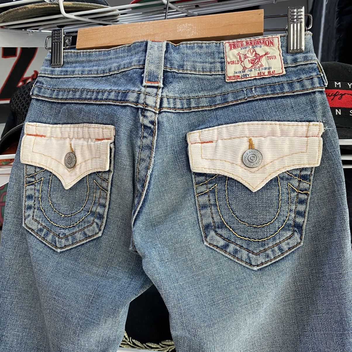 True Religion × Vintage True religion Flare joey denim pants Size US 26 / EU 42 - 7 Thumbnail