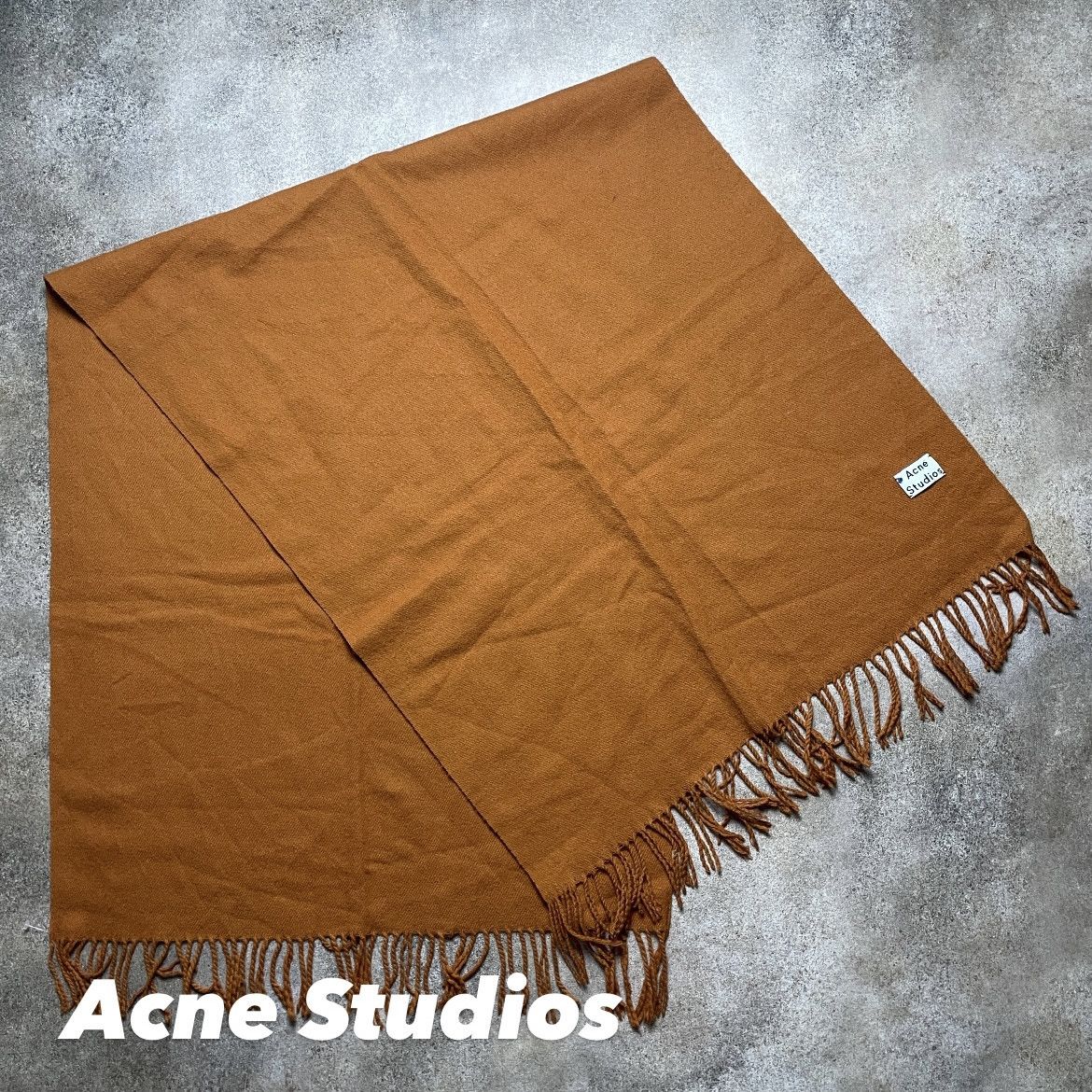 Acne Studios ⭐ ACNE Studios Big size 177x71cm Plaid Wool Scarf Size ONE SIZE - 1 Thumbnail
