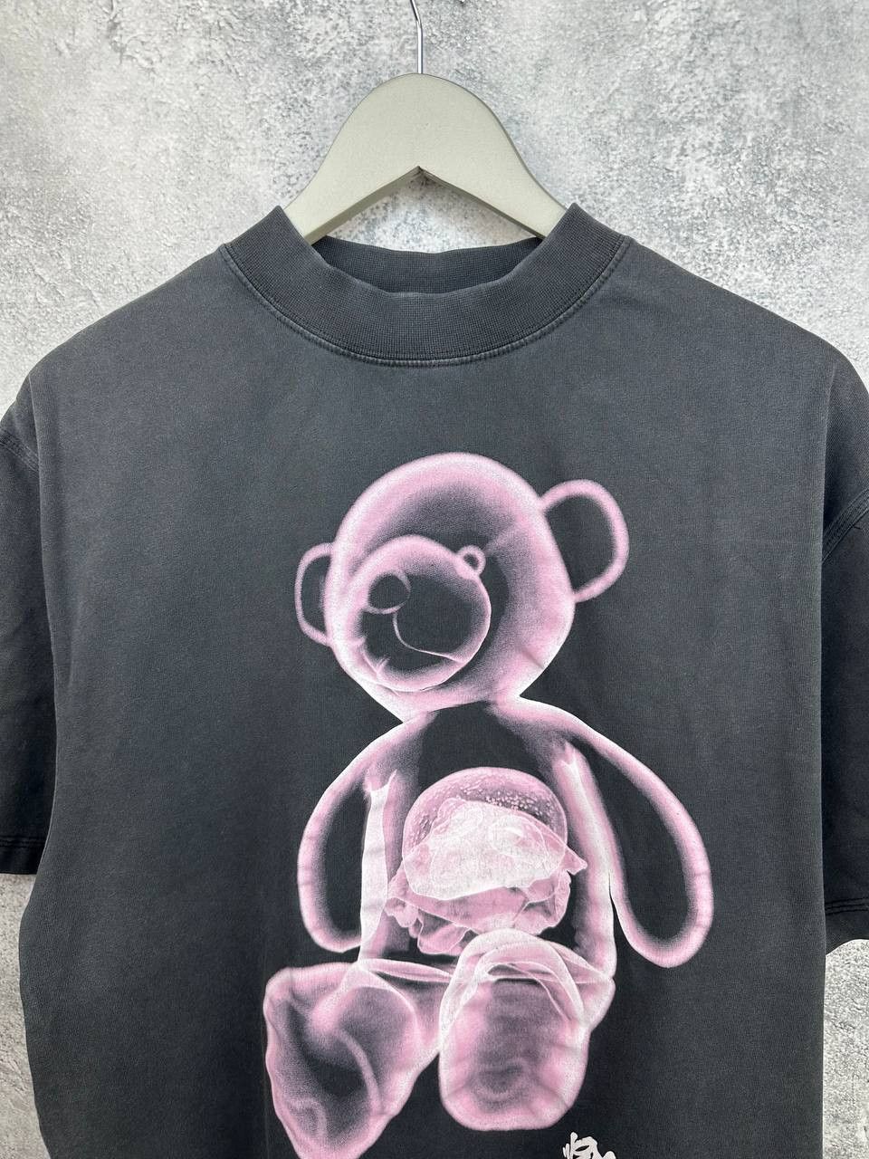Eytys Eytys Ferris X-Ray Teddy Bear Graphic Tee Mock Neck Black Size US S / EU 44-46 / 1 - 4 Thumbnail