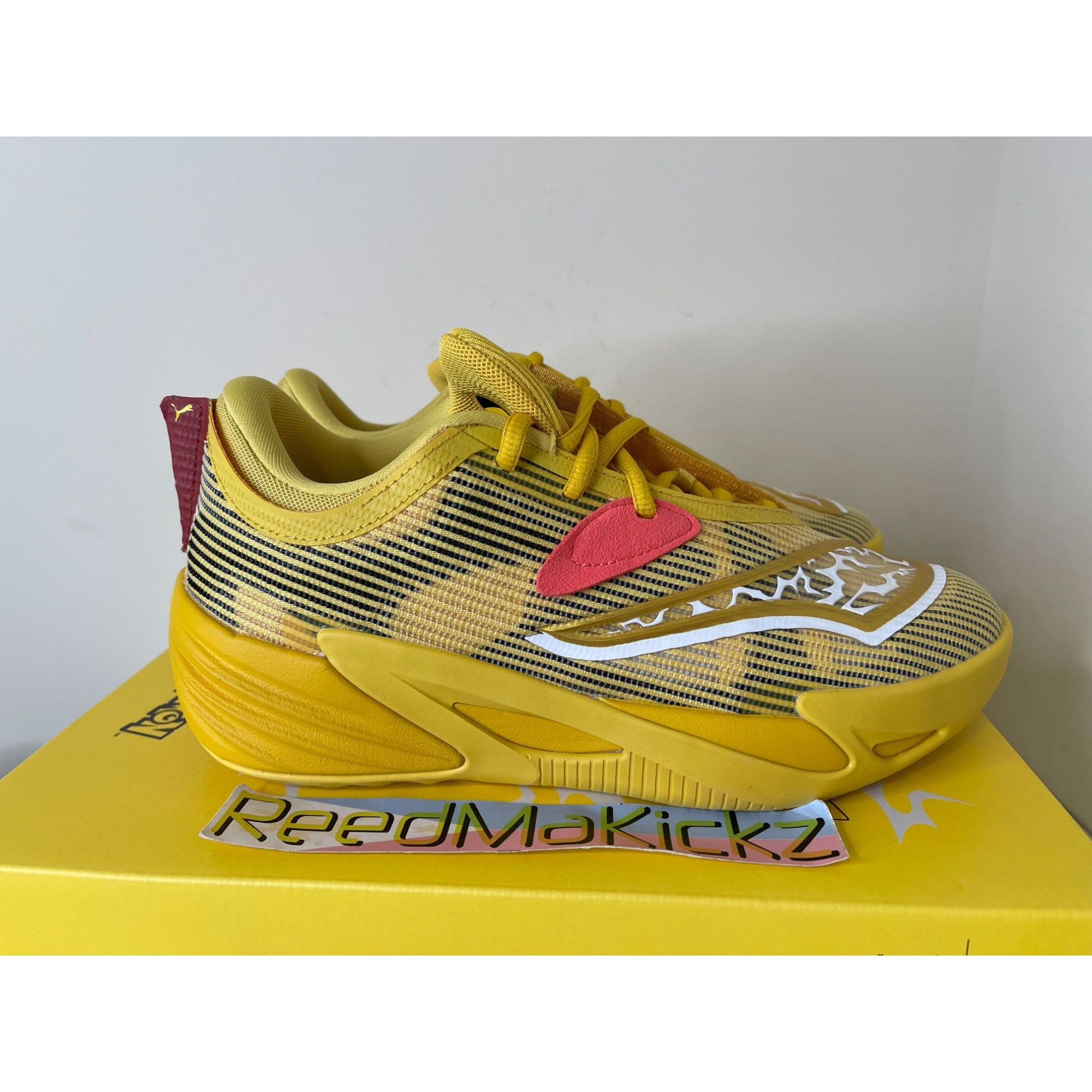 Puma Puma x Pokemon All Pro Nitro 2 Pikachu Mens 11.5us Size US 11.5 / EU 44-45 - 2 Thumbnail
