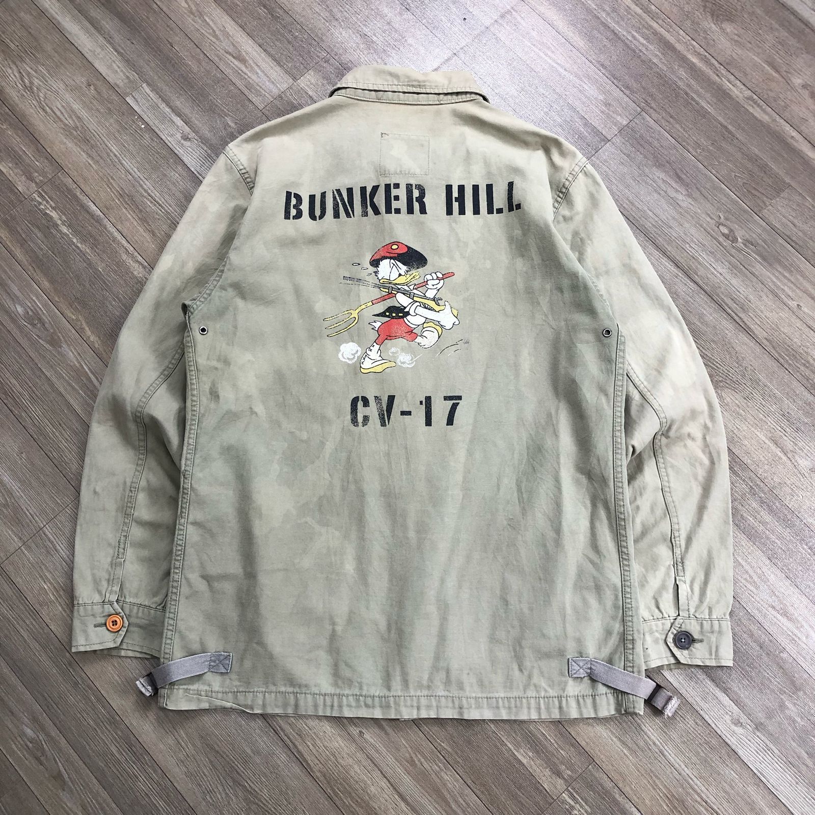 Aspesi Aspesi USN CV-17 Bunker Hill Military Shirts Size US M / EU 48-50 / 2 - 5 Thumbnail