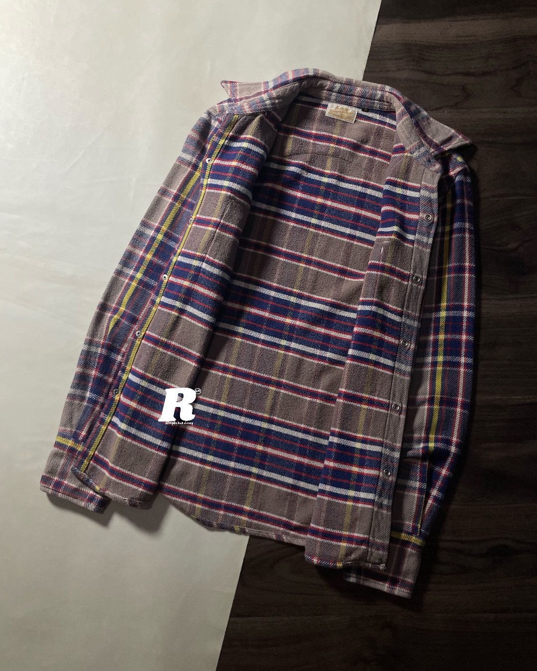 Lee Heavy Flannel Shirt Western Double Pocket LEE Size M Size US M / EU 48-50 / 2 - 7 Thumbnail
