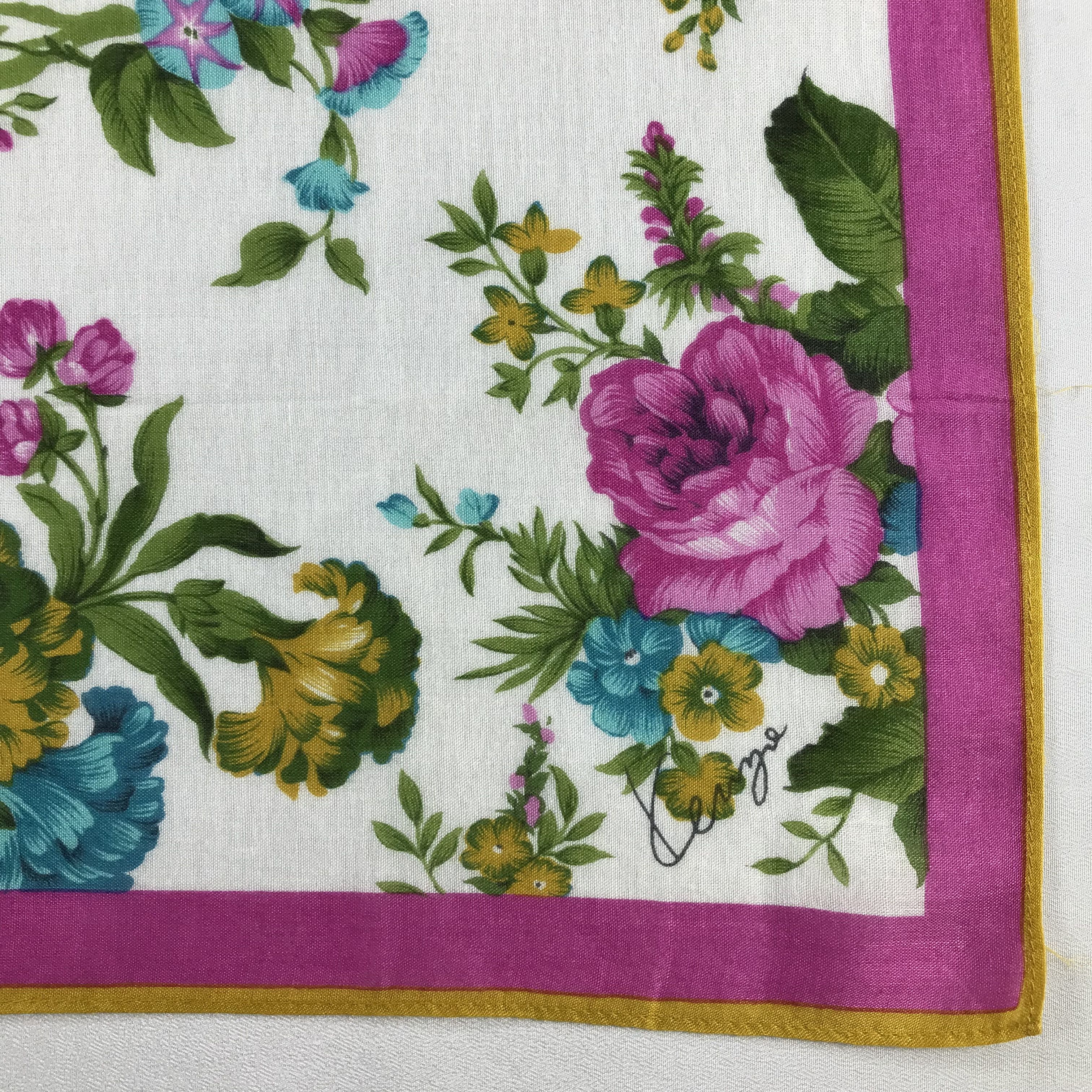 Kenzo Kenzo Handkerchief / Bandana / Neckerchief C789 Size ONE SIZE - 5 Thumbnail
