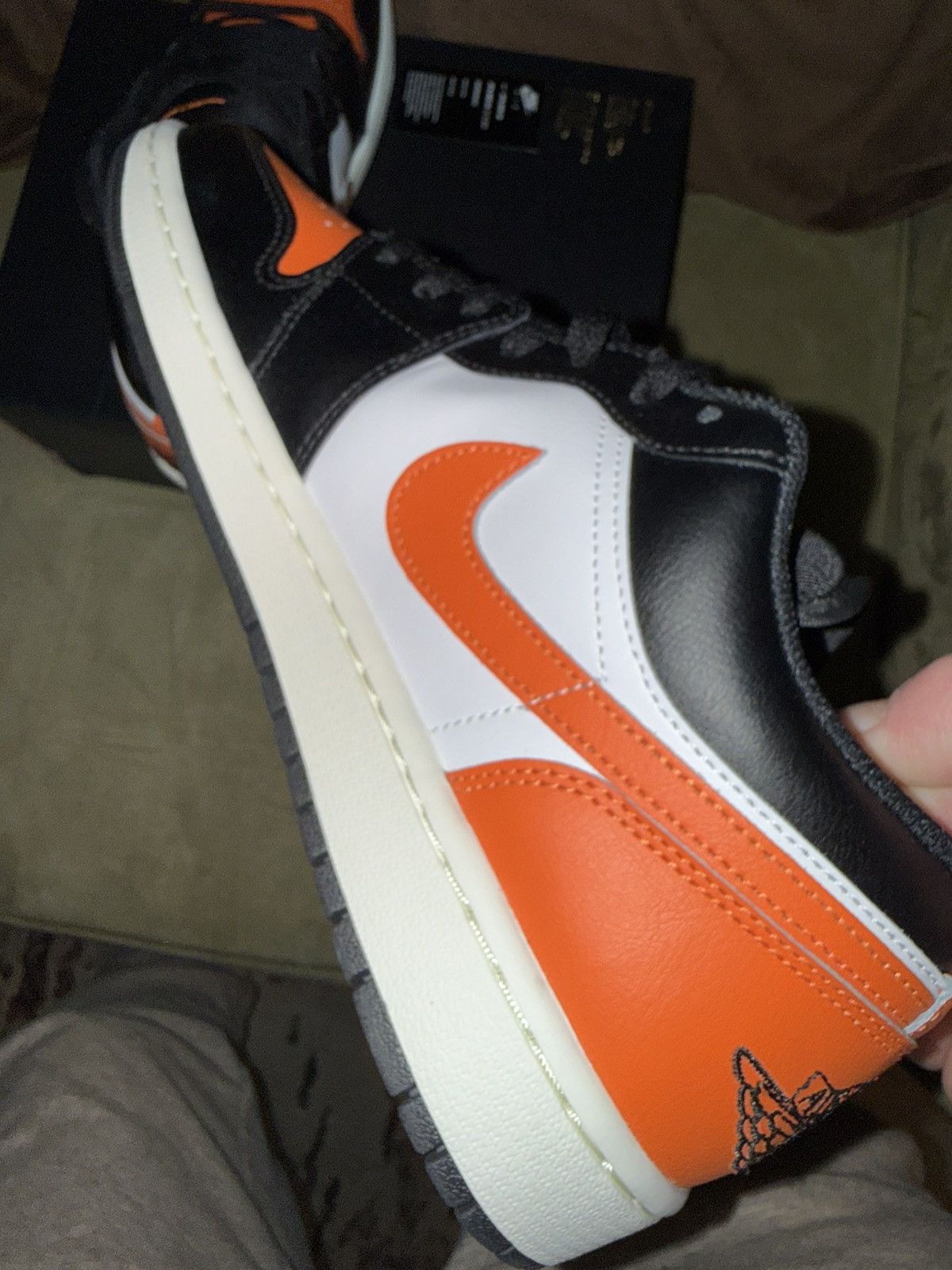 Jordan Brand Nike Air Jordan 1 Low Shattered Backboard Alternate - NEW! Size US 9.5 / EU 42-43 - 7 Thumbnail