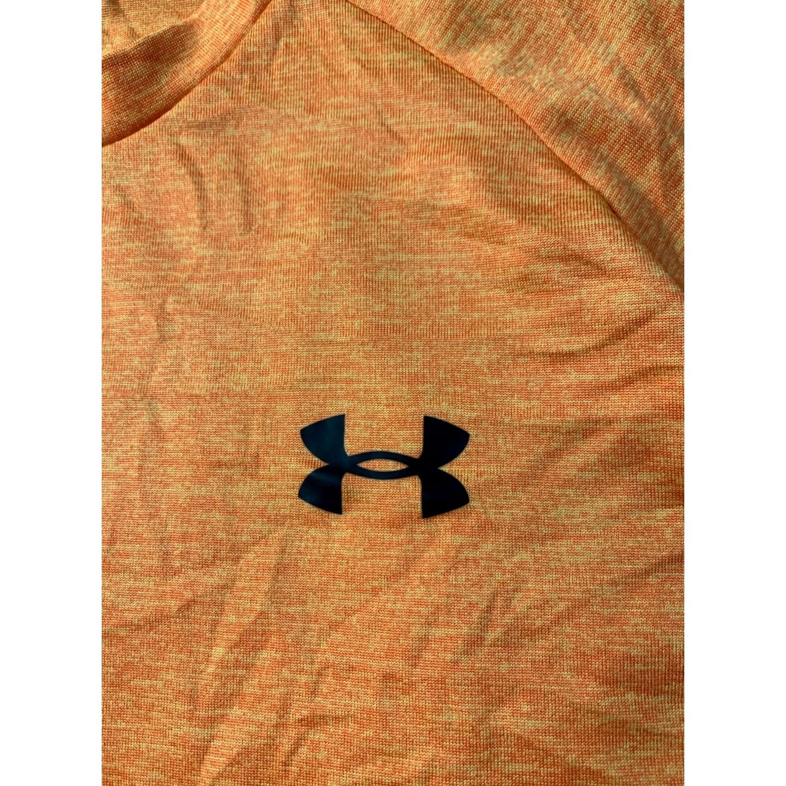 Under Armour Under Armour Tech 2022 Original Men Training Compression Shirt Jersey S Orange Short Sleeve Crew Neck T-Shirt 100% Polyester Size US S / EU 44-46 / 1 - 3 Thumbnail