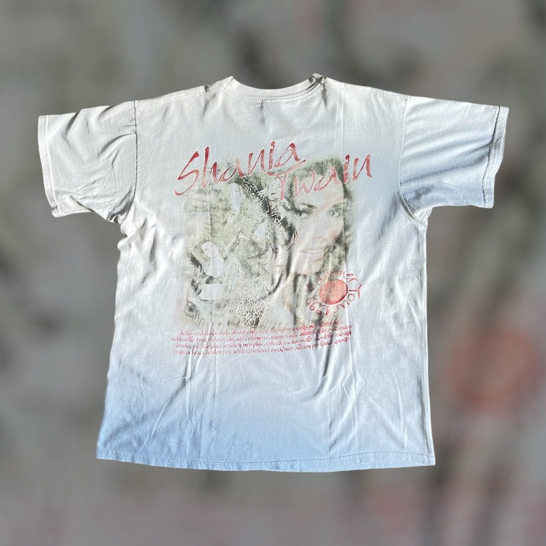 Fruit Of The Loom Shania Twain Vintage Tee Size US XL / EU 56 / 4 - 2 Thumbnail