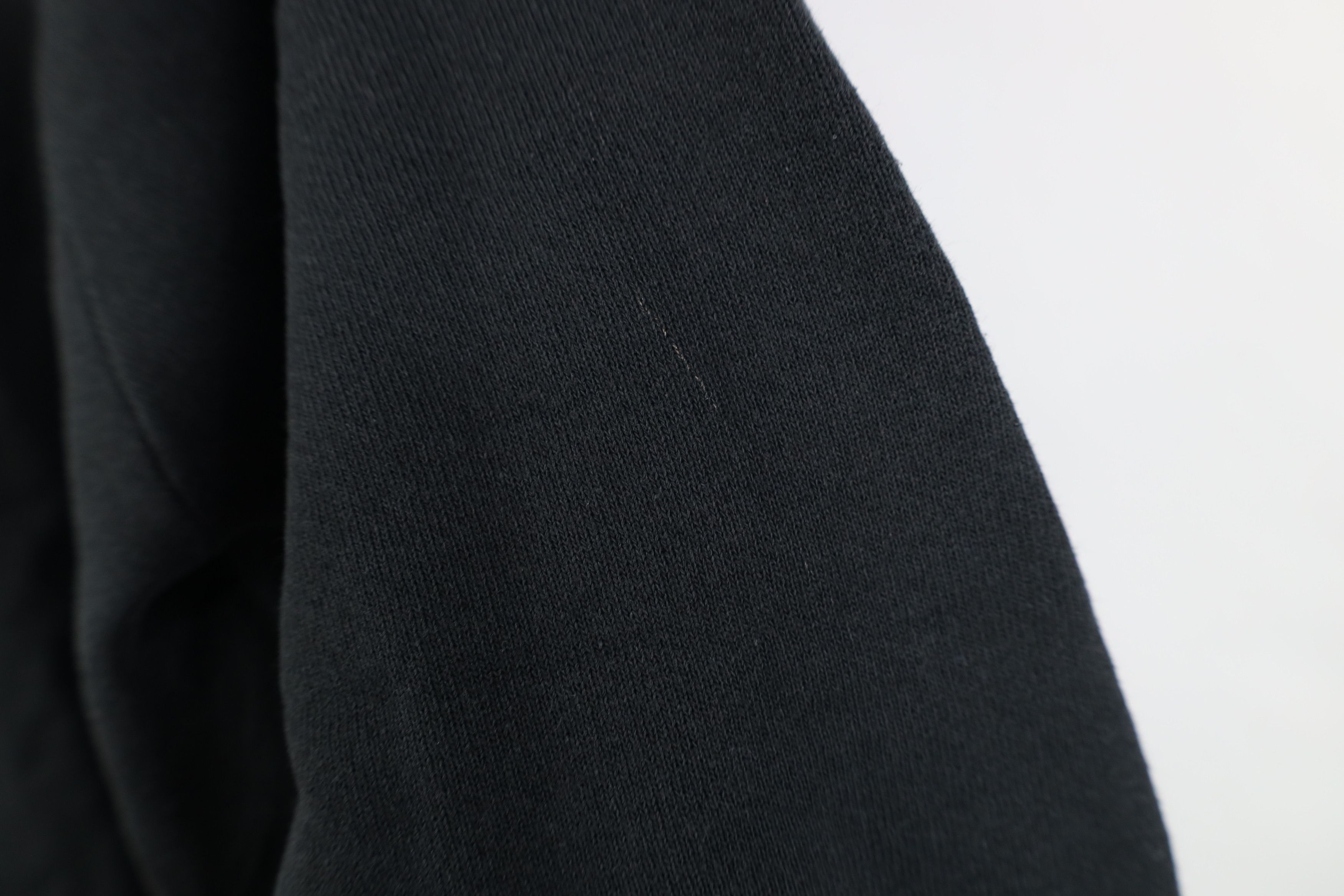 Vintage Vintage 90s Streetwear Blank Crewneck Sweatshirt Black USA Size XL / US 12-14 / IT 48-50 - 6 Thumbnail