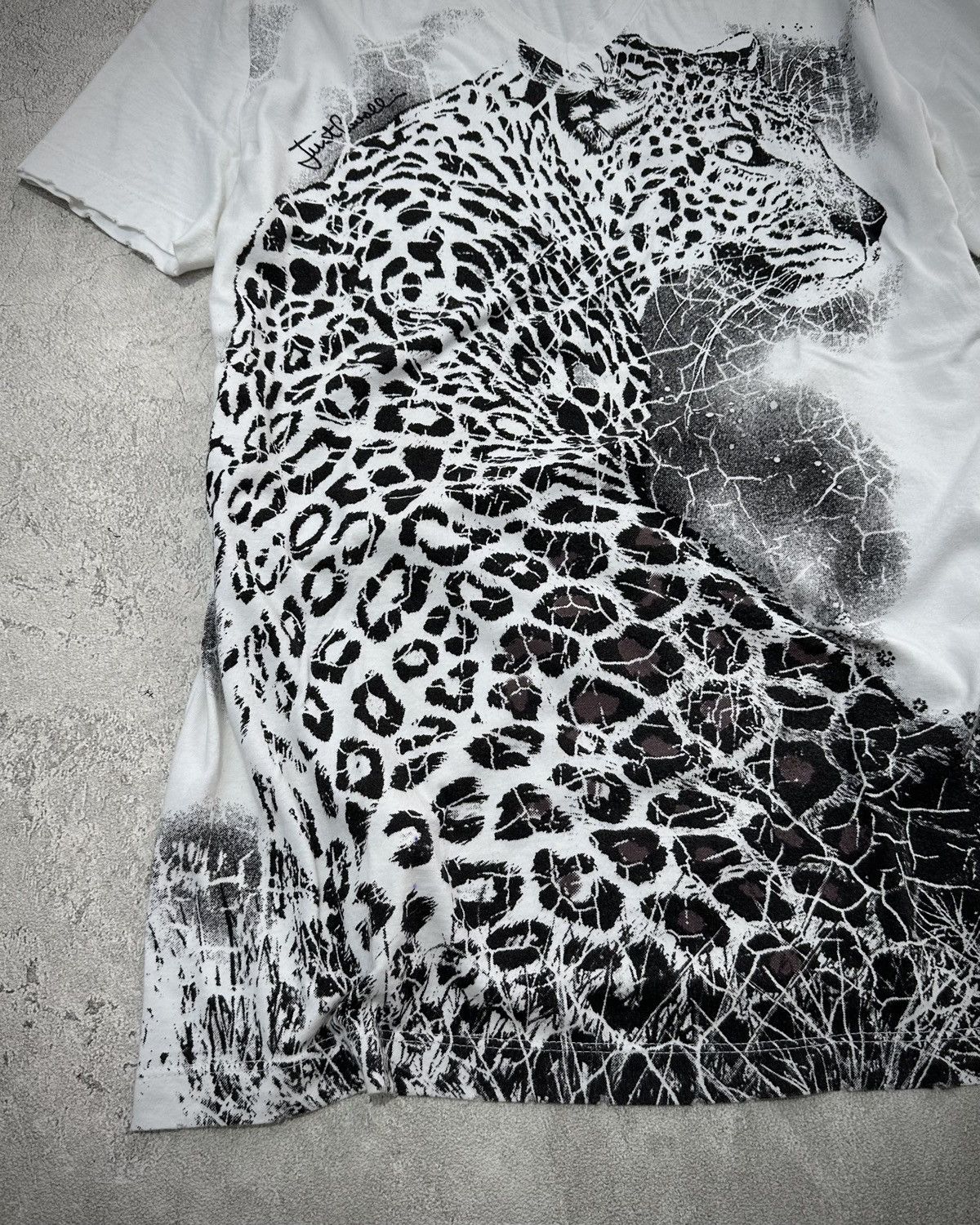 Just Cavalli 2000s Just Cavalli Tiger T-shirt Size US M / EU 48-50 / 2 - 3 Thumbnail