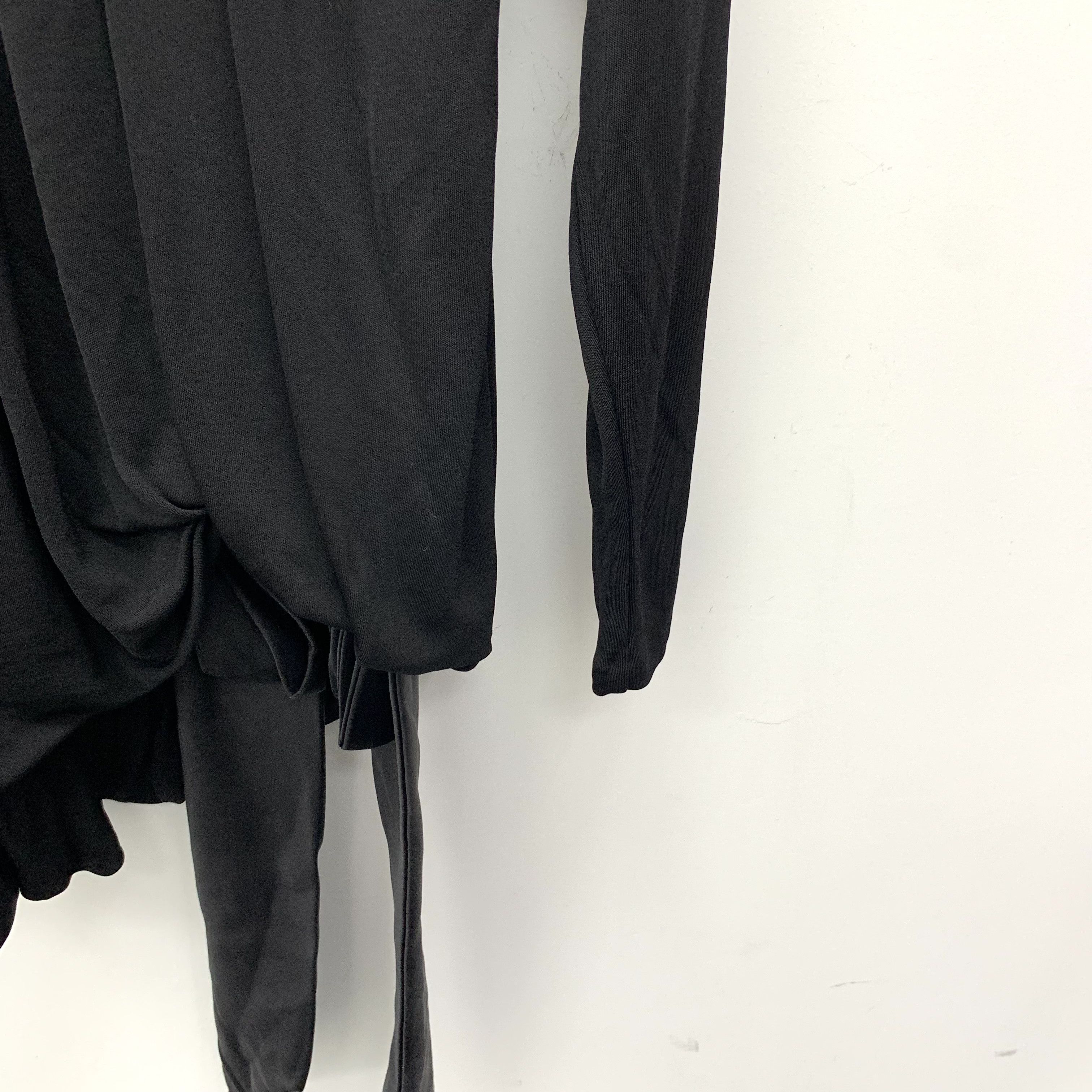 Saint Laurent Paris Saint Laurent Black Long Sleeve Dress (Size S) Size S / US 4 / IT 40 - 5 Thumbnail