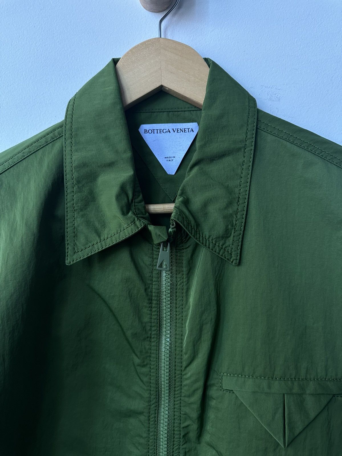 Bottega Veneta Bottega Veneta Nylon Zip Up Windbreaker Size US M / EU 48-50 / 2 - 3 Thumbnail