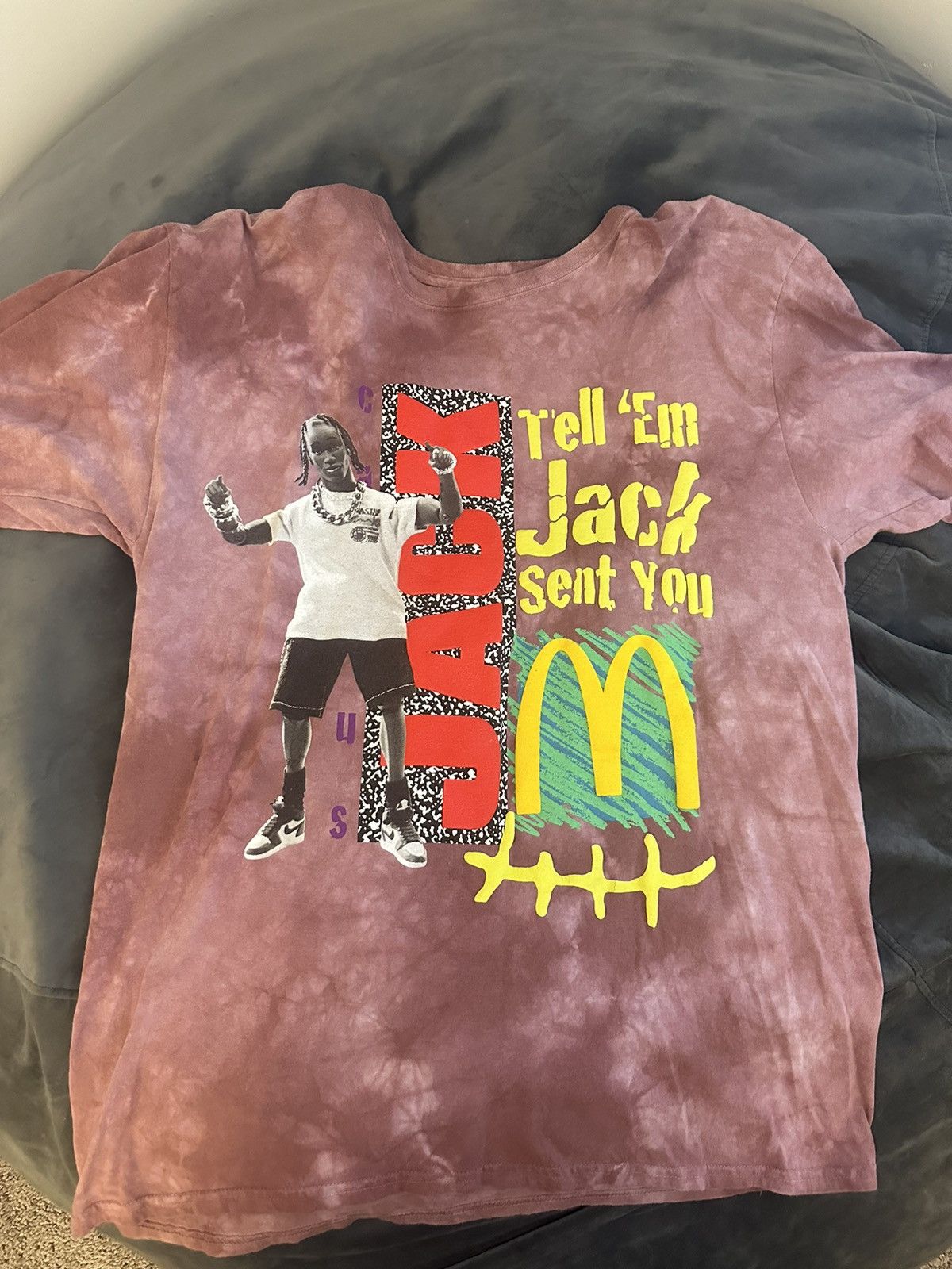 Travis Scott Travis Scott x Cactus Jack x McDonalds Tee XL Size US XL / EU 56 / 4 - 1 Thumbnail