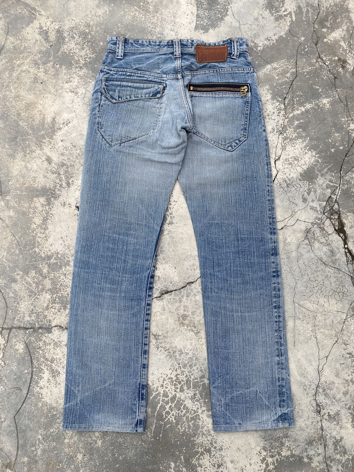 Japanese Brand JOHN BULL distressed jeans Size US 30 / EU 46 - 2 Thumbnail