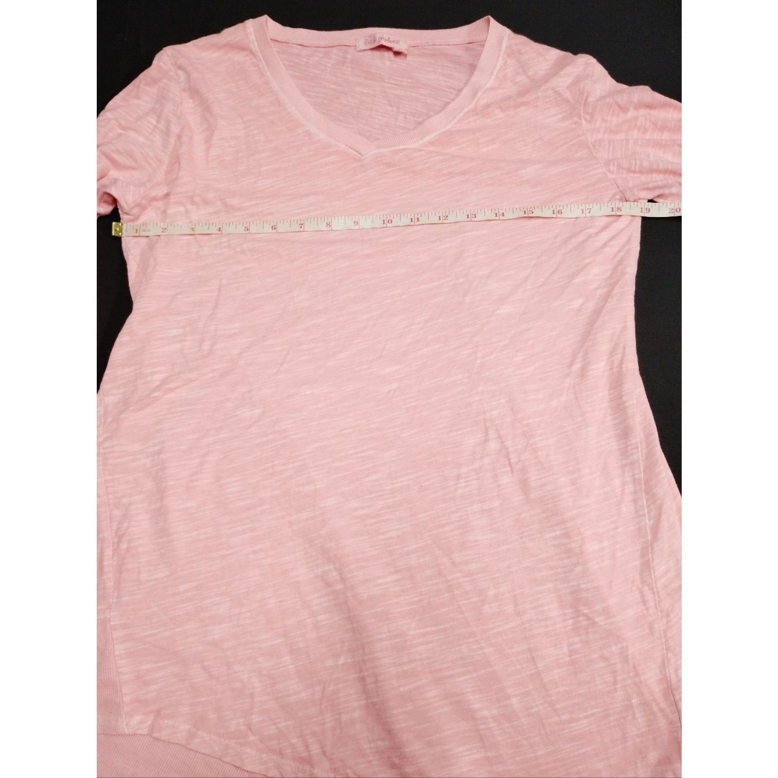 Fresh Laundry Light Pink V-Neck Long Sleeve Top Size S / US 4 / IT 40 - 4 Thumbnail