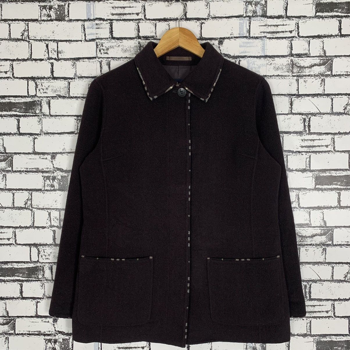 Burberry × Other Burberry Wool Coat Jacket Size S / US 4 / IT 40 - 1 Thumbnail