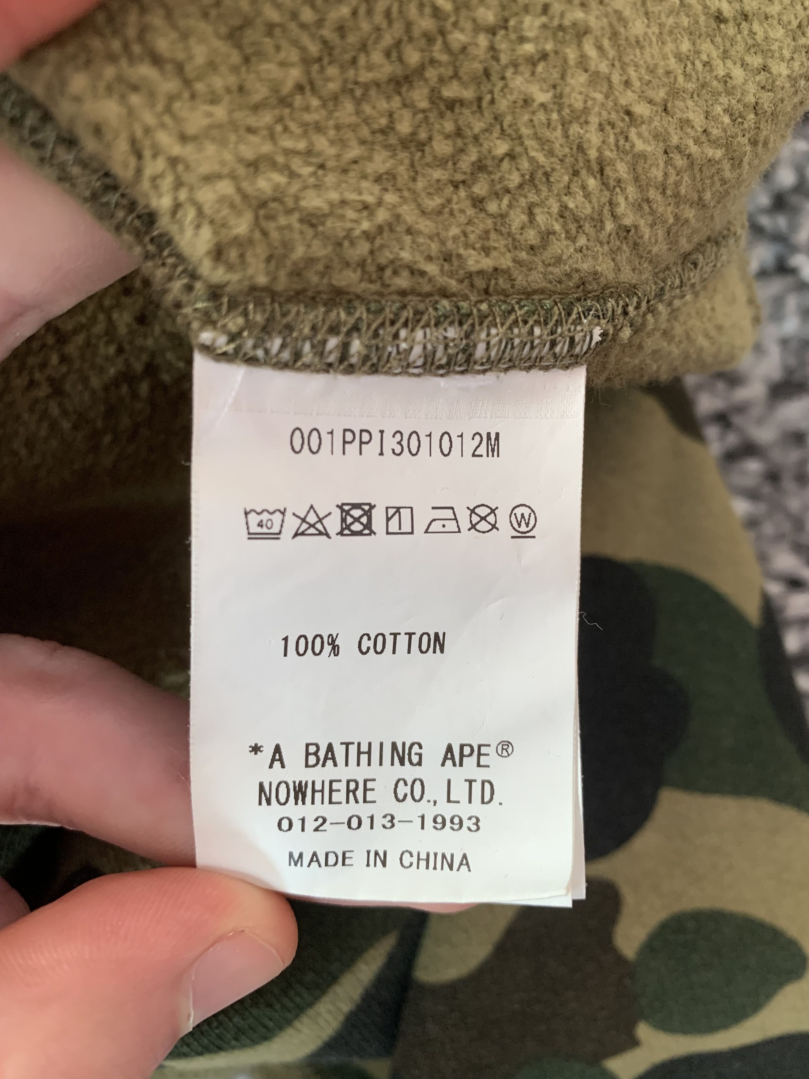 Bape Bape Hoodie Size US S / EU 44-46 / 1 - 7 Thumbnail