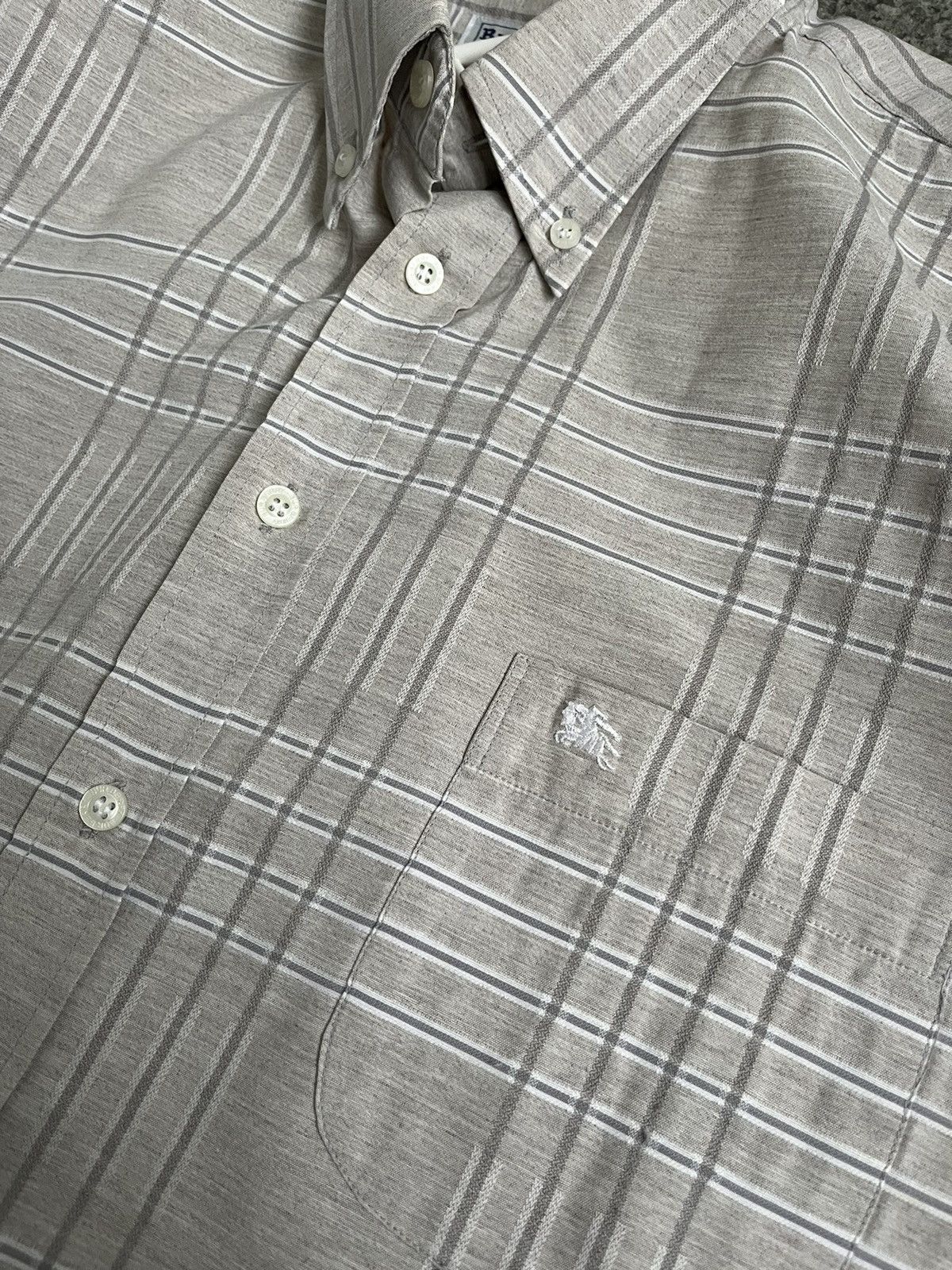 Burberry × Vintage VINTAGE BURBERRY nova check shirt XXL Size US XXL / EU 58 / 5 - 6 Thumbnail