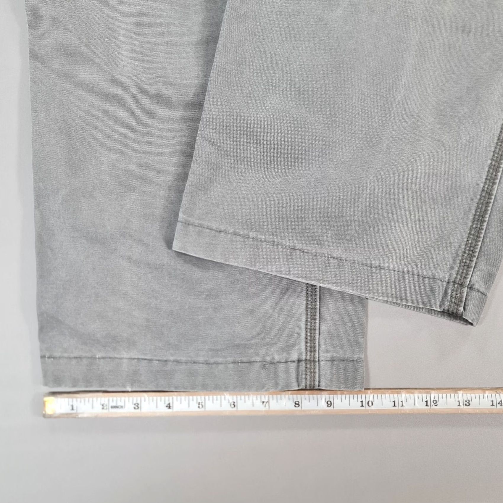 Carhartt Carhartt Mens Cargo Trousers Grey W42 L28 Relaxed Fit Workwear Pants Size US 42 / EU 58 - 7 Thumbnail