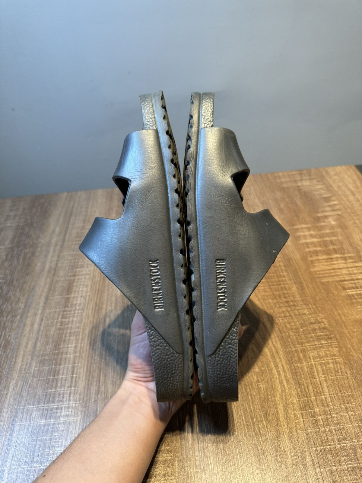 Birkenstock Birkenstock Arizona EVA Anthracite Regular Size 41 L10 M8 Size US 8 / IT 38 - 5 Thumbnail