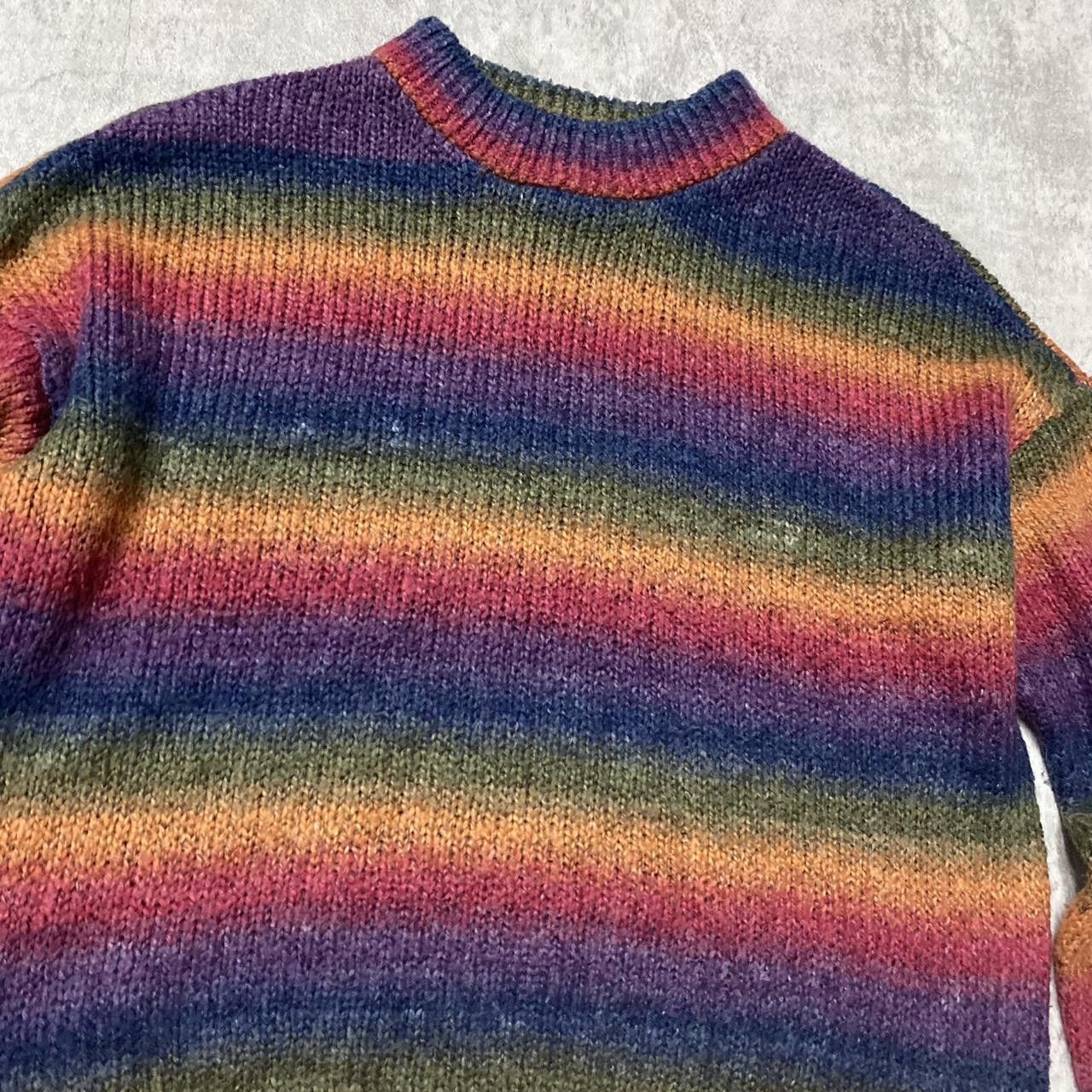 Other Multi-coloured striped sweater with a touch Size US M / EU 48-50 / 2 - 2 Thumbnail