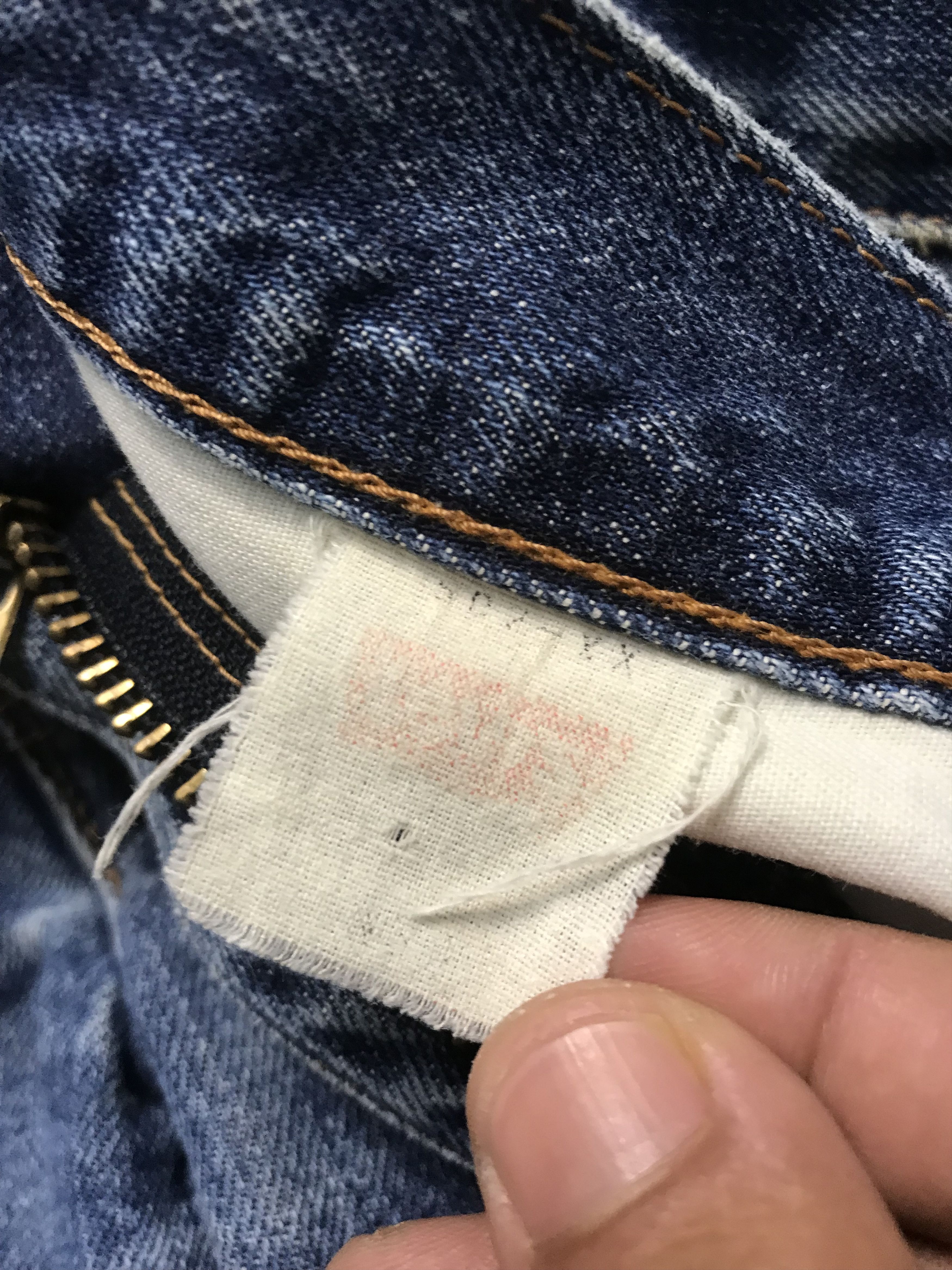 Levi's Vintage Levis Talon Selvedge Denim Jean Size US 30 / EU 46 - 11 Thumbnail
