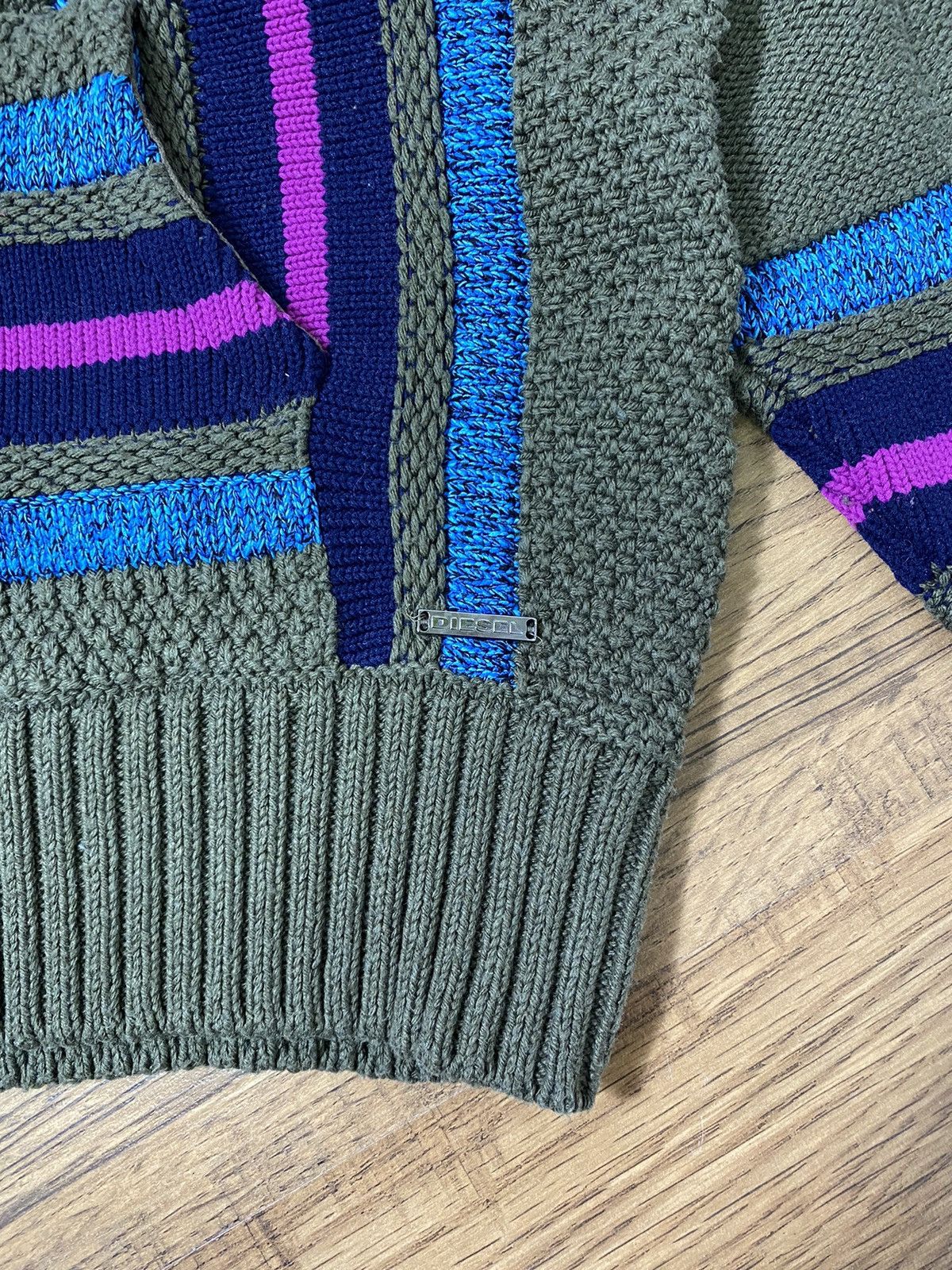 Diesel VINTAGE DIESEL COOGI STYLE KNITTED SWEATER Size S / US 4 / IT 40 - 5 Thumbnail