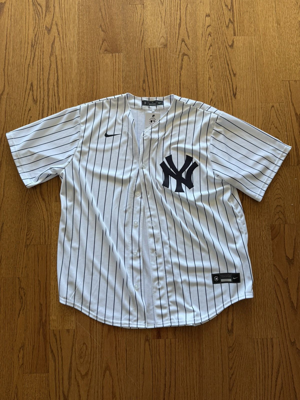 MLB × Nike ***RARE NEW YANKEES JERSEY Size US XL / EU 56 / 4 - 1 Thumbnail
