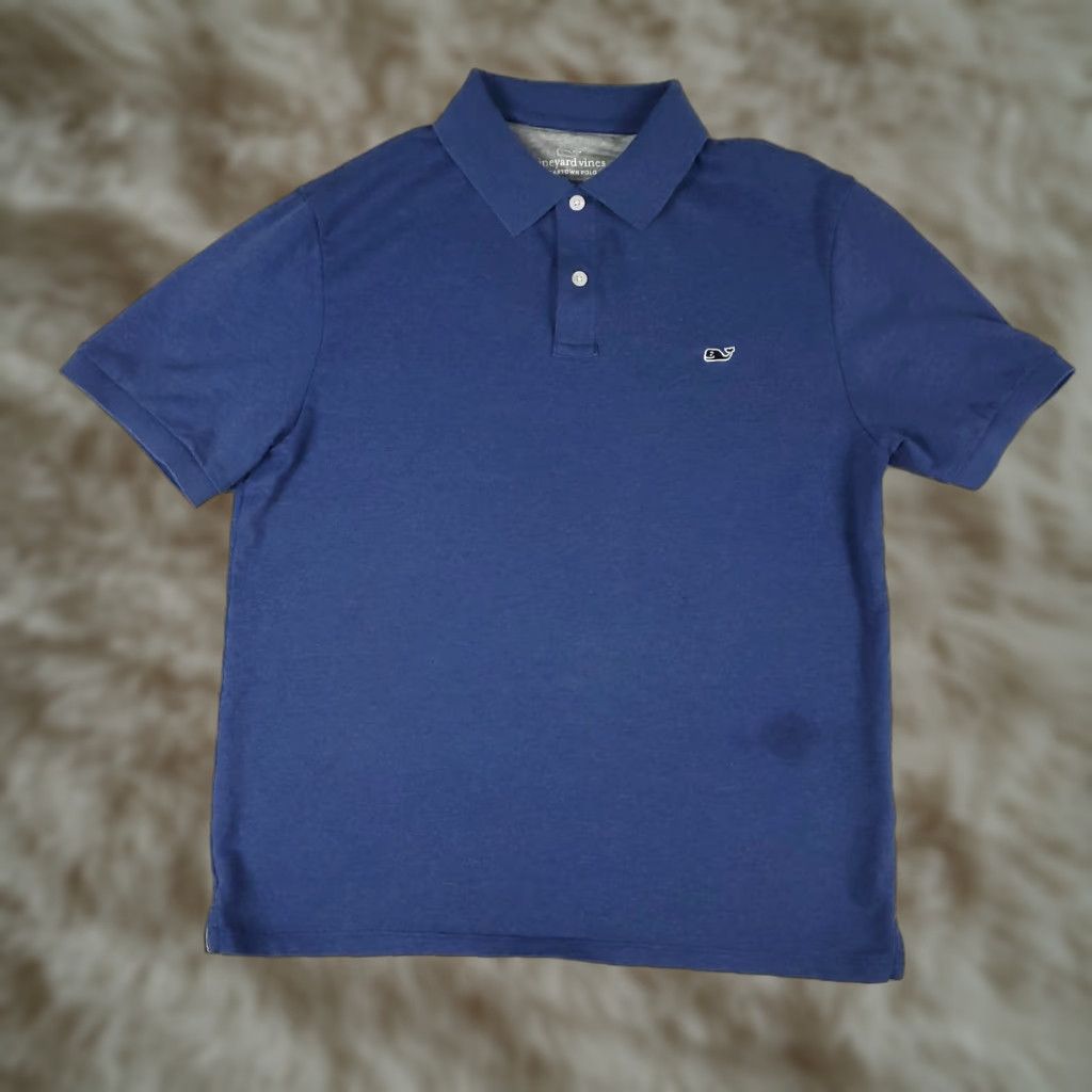 Vineyard Vines Vineyard Vines Polo Shirt Mens Size Small Blue Cotton Short Sleeve Casual Activewear Size US S / EU 44-46 / 1 - 1 Thumbnail