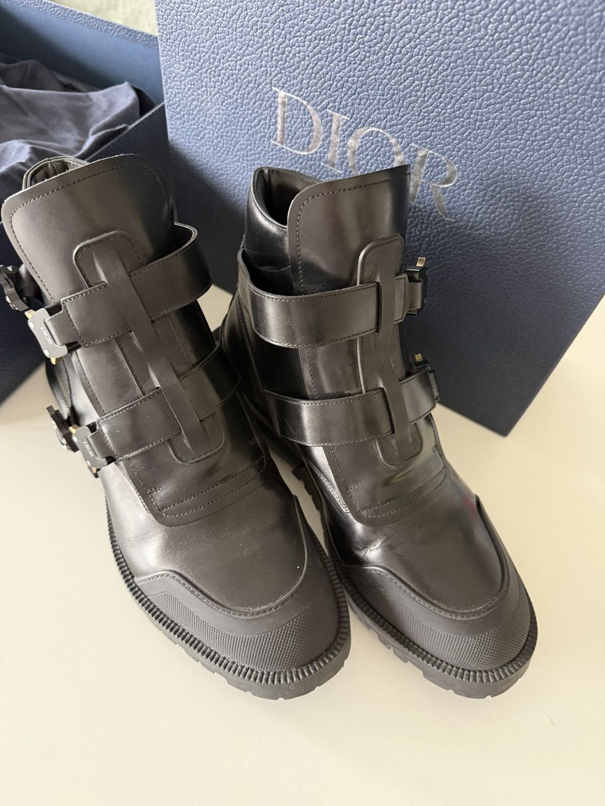 Dior Dior Calf leather boot Size US 11 / EU 44 - 2 Thumbnail