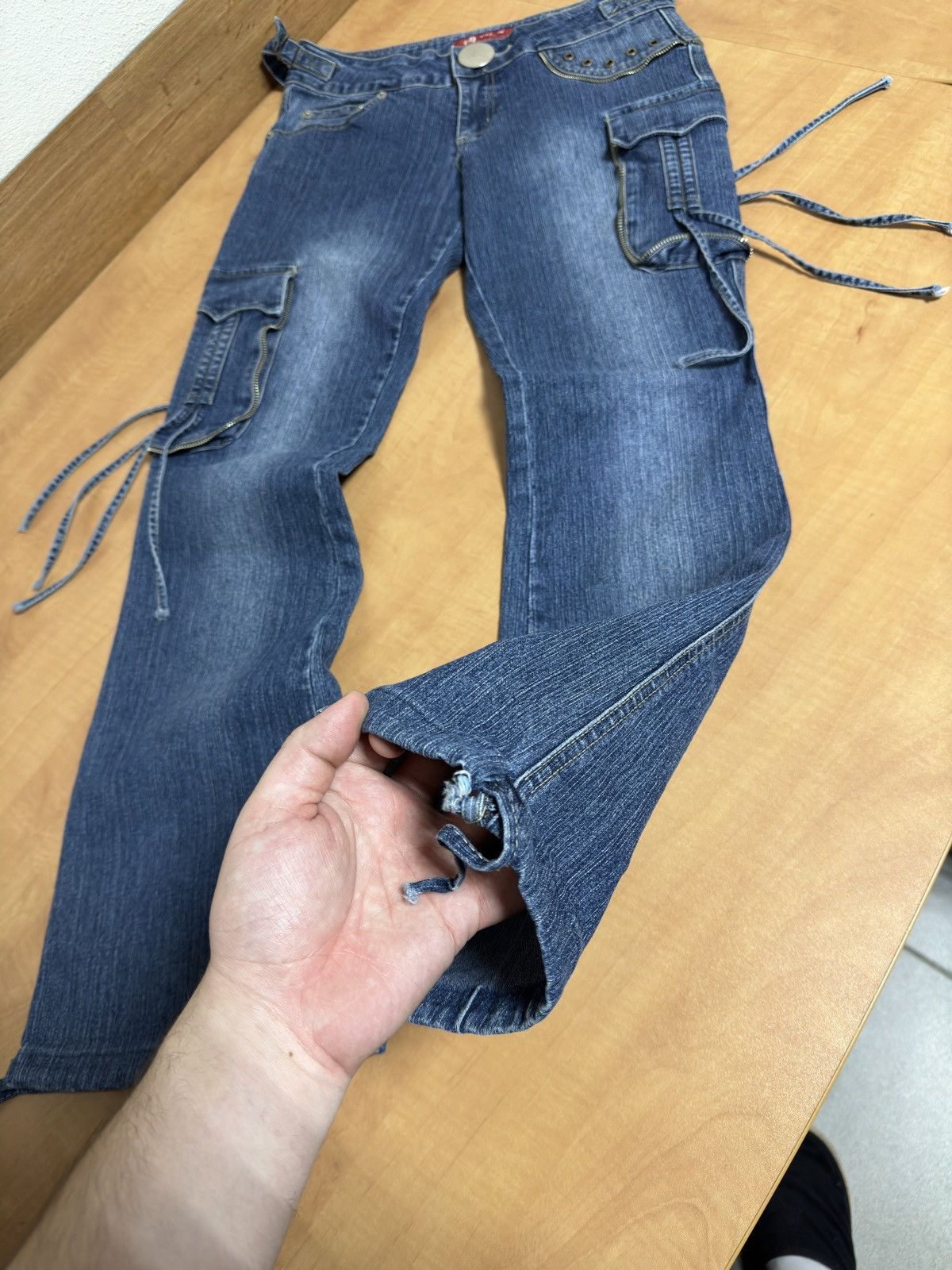If Six Was Nine × Japanese Brand × Le Grande Bleu (L.G.B.) Vintage Japanese Bootcut Bandage Flare Jeans Size US 29 - 7 Thumbnail