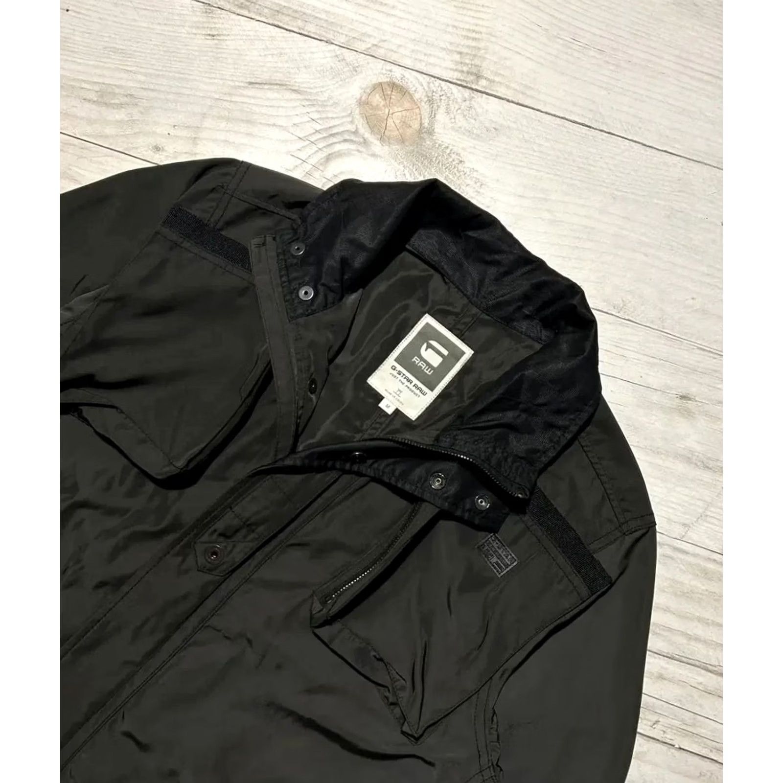 G-Star G-Star Overshirt Jacket Nylon Army Military Multipocket Men Size M Black Size US M / EU 48-50 / 2 - 2 Thumbnail