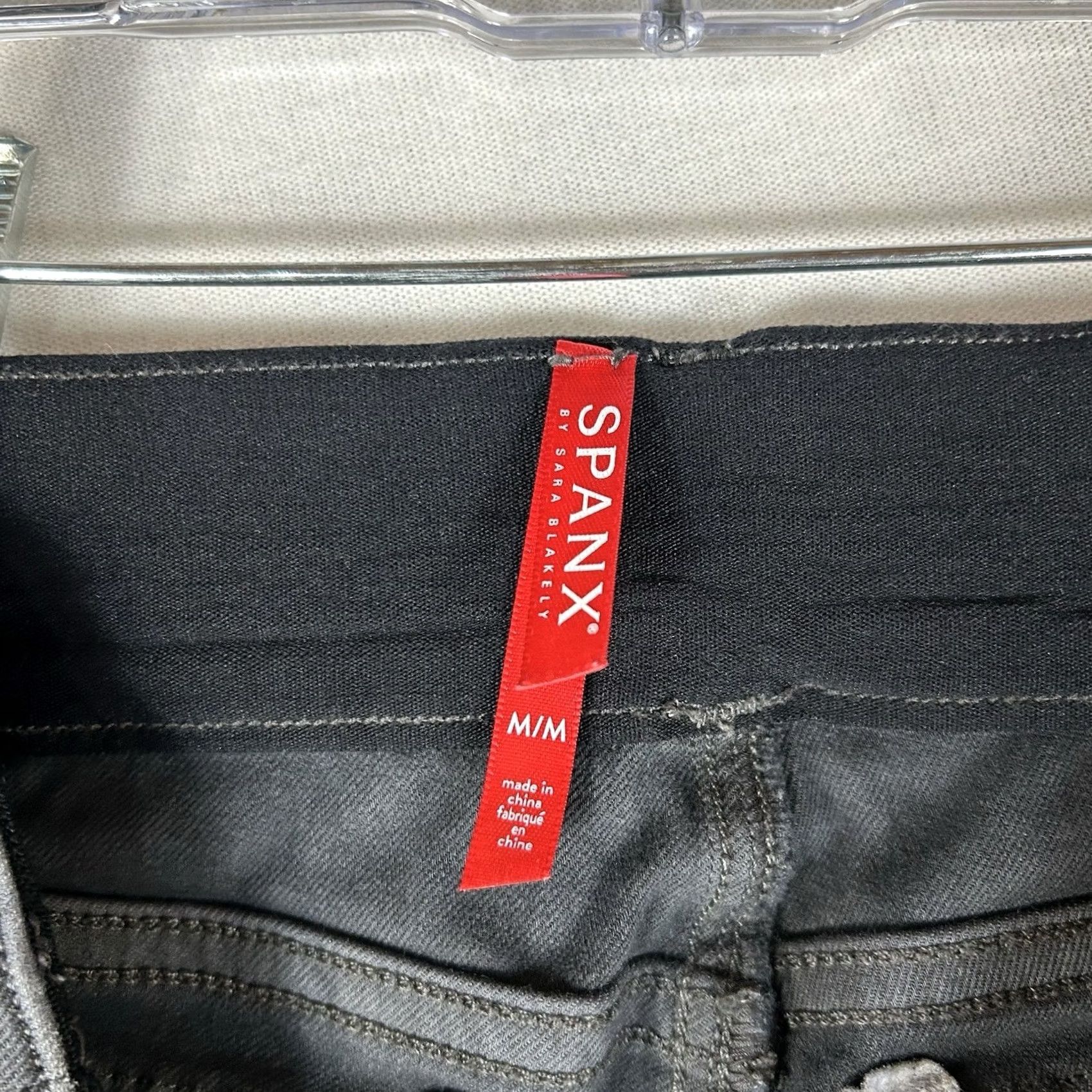 Spanx Spanx Twill Ankle Cargo Pants Womens Medium Gray Slim Fit Stretch Pants Size 32" / US 10 / IT 46 - 4 Thumbnail