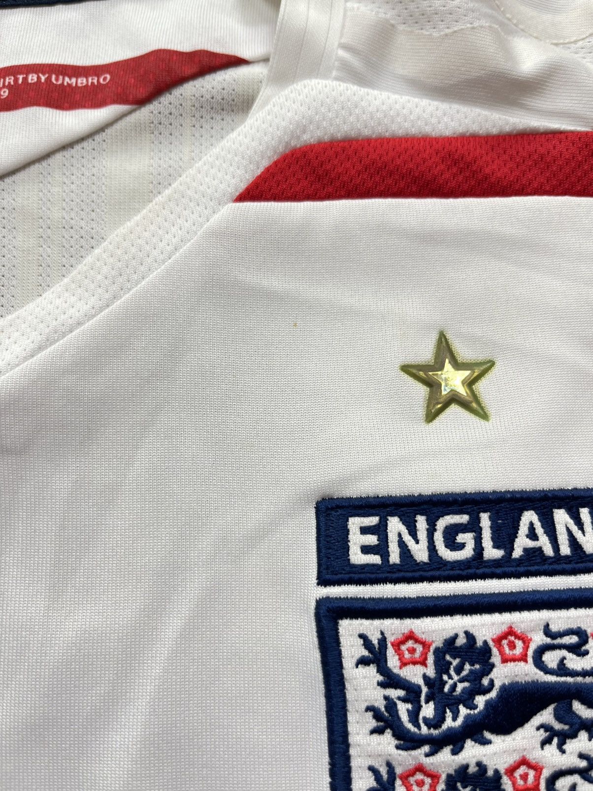Umbro England 2007-2009 Home Shirt Umbro Soccer Jersey Size 3XL Size US XXL / EU 58 / 5 - 10 Thumbnail