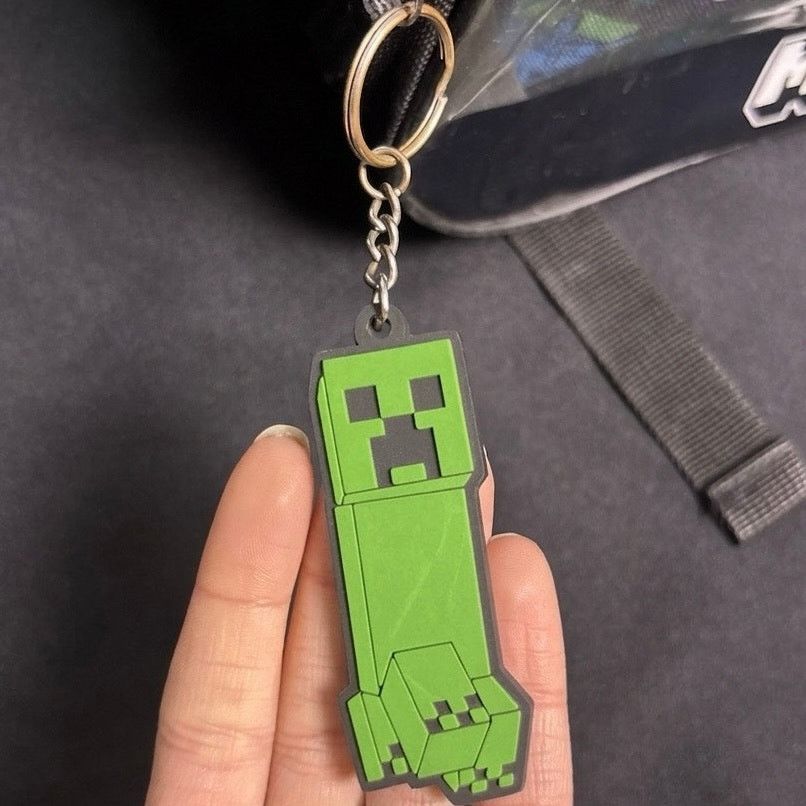 Other Green Bioworld Minecraft Creeper Backpack Size ONE SIZE - 9 Thumbnail