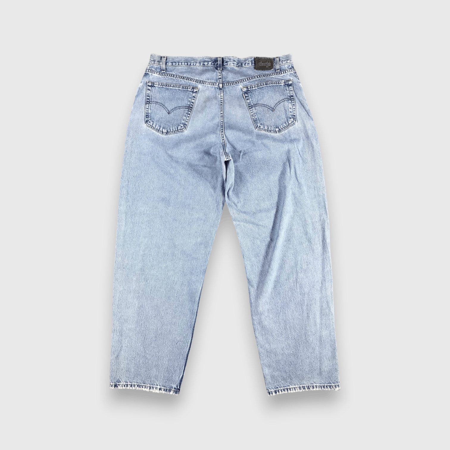 Levi's 90s Vintage Levis Silver Tab Baggy Jeans-J1677 Size US 43 - 2 Thumbnail