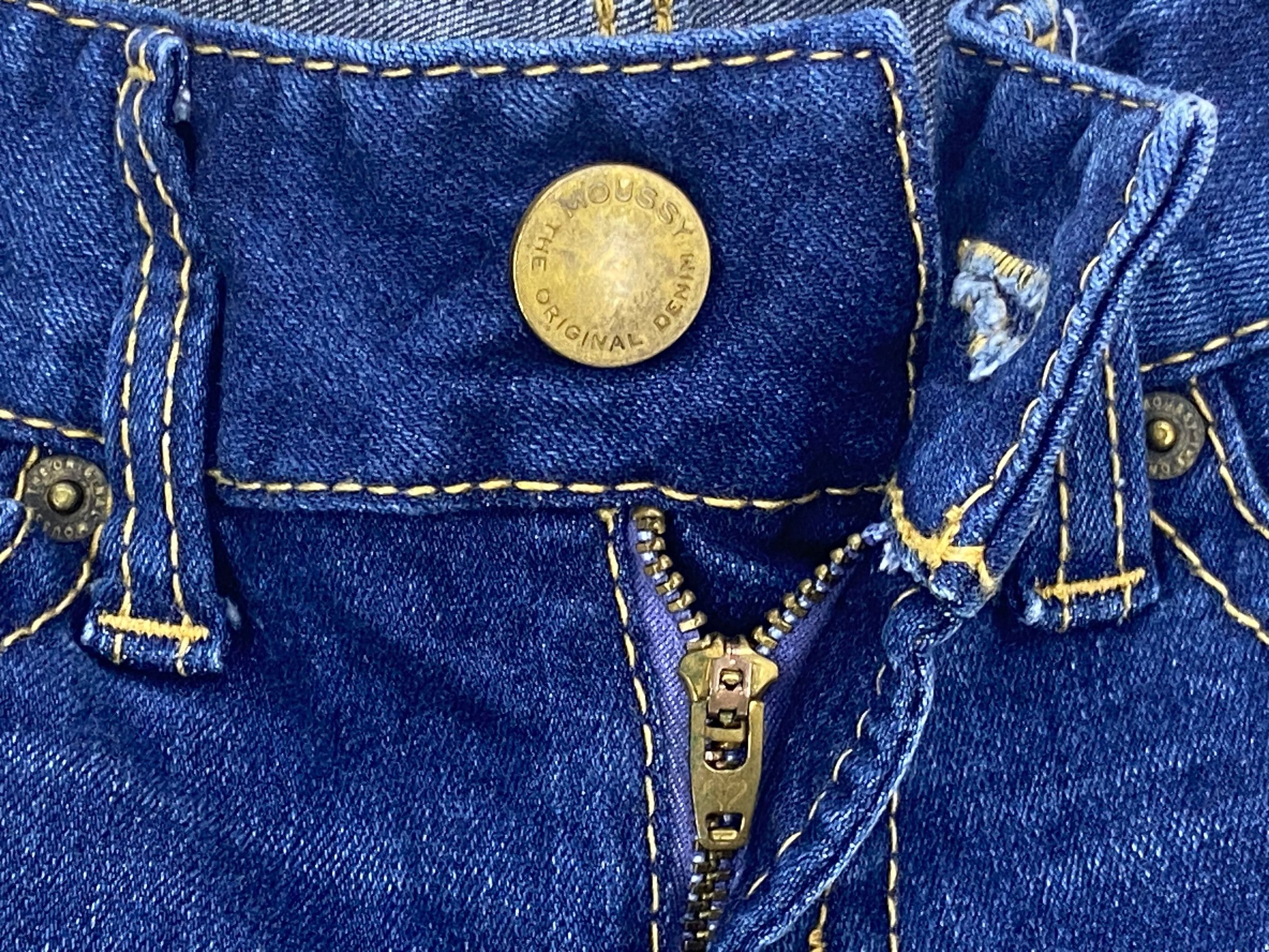Japanese Brand × MOUSSY Moussy Jeans Skinny Jeans Low Rise Jeans Size 23" - 11 Thumbnail