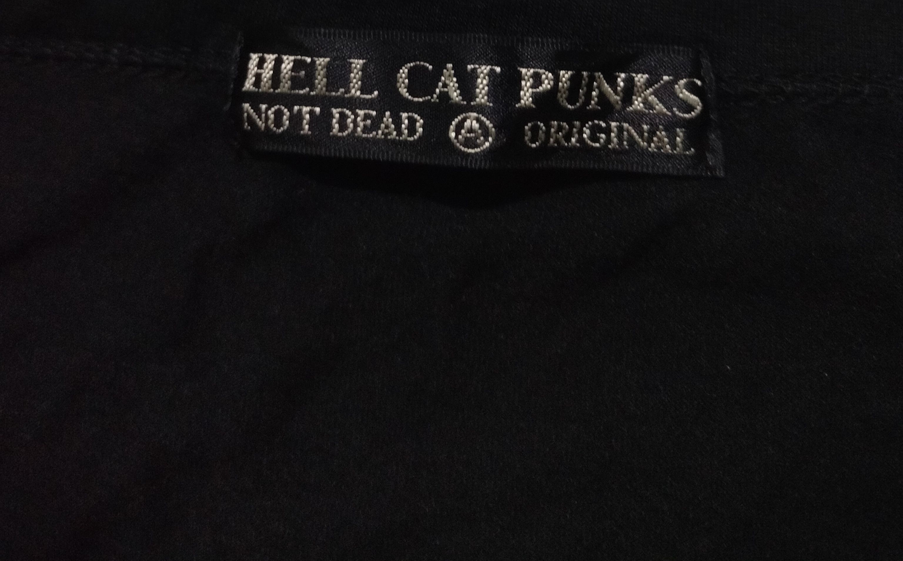 GOA Hell cat punk Ghotic Grunge tshirt Size M / US 6-8 / IT 42-44 - 5 Thumbnail