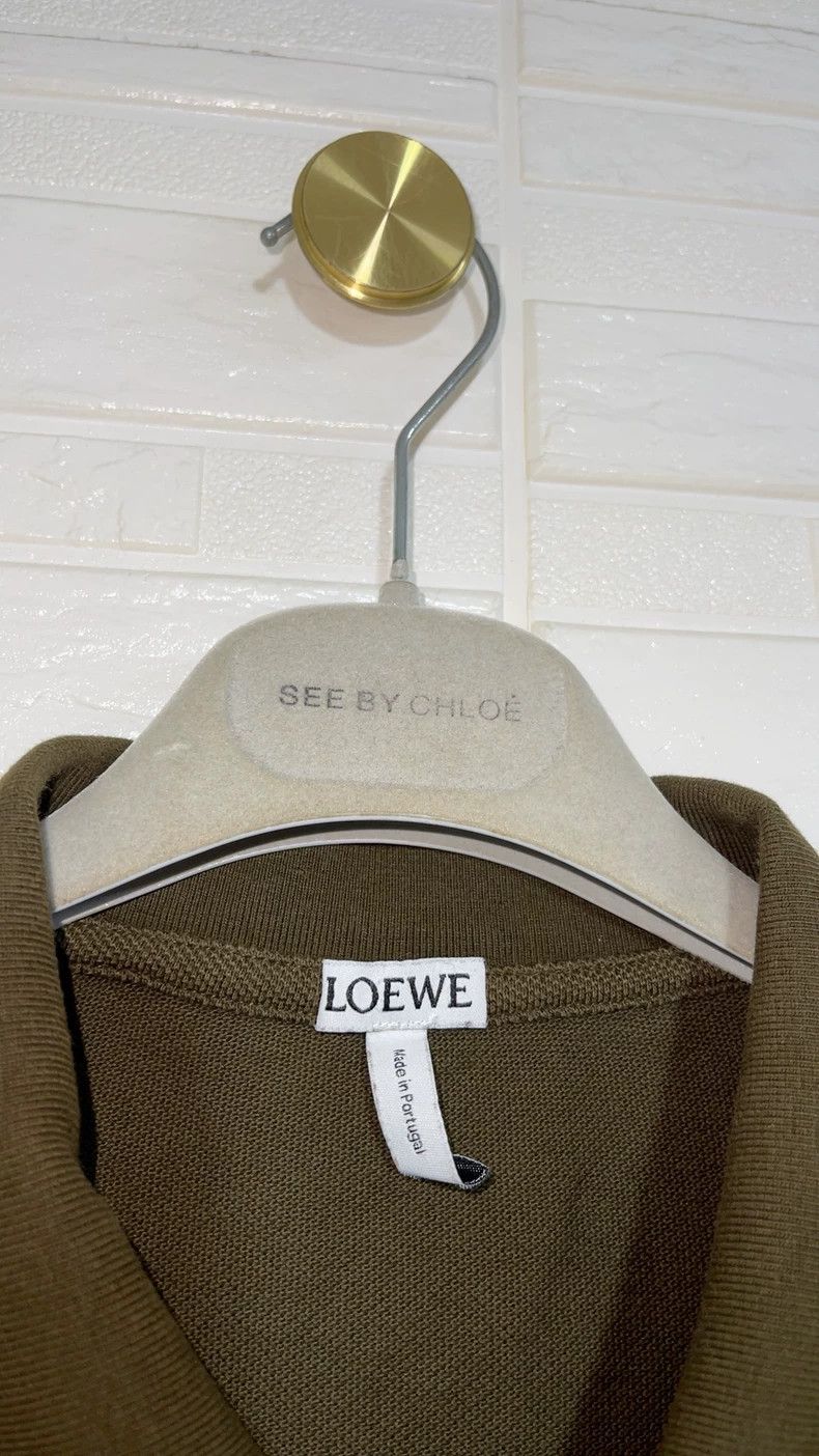 Loewe LOEWE Polo shirt with short sleeves and embroidered logo o Size XL / US 12-14 / IT 48-50 - 2 Thumbnail