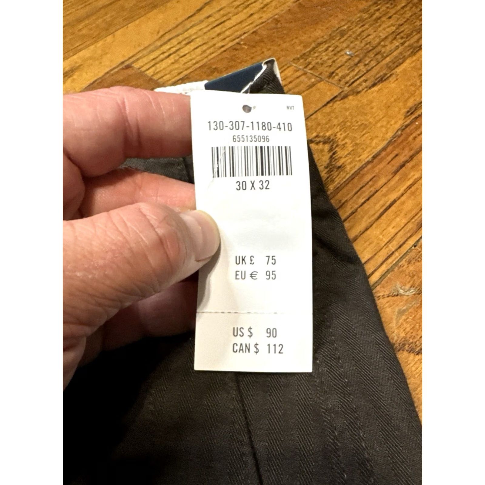 Abercrombie & Fitch Abercrombie & Fitch Loose Fit Chino Pants Brown 30x32 Mens NWT Casual Flat Front Size US 30 / EU 46 - 6 Thumbnail