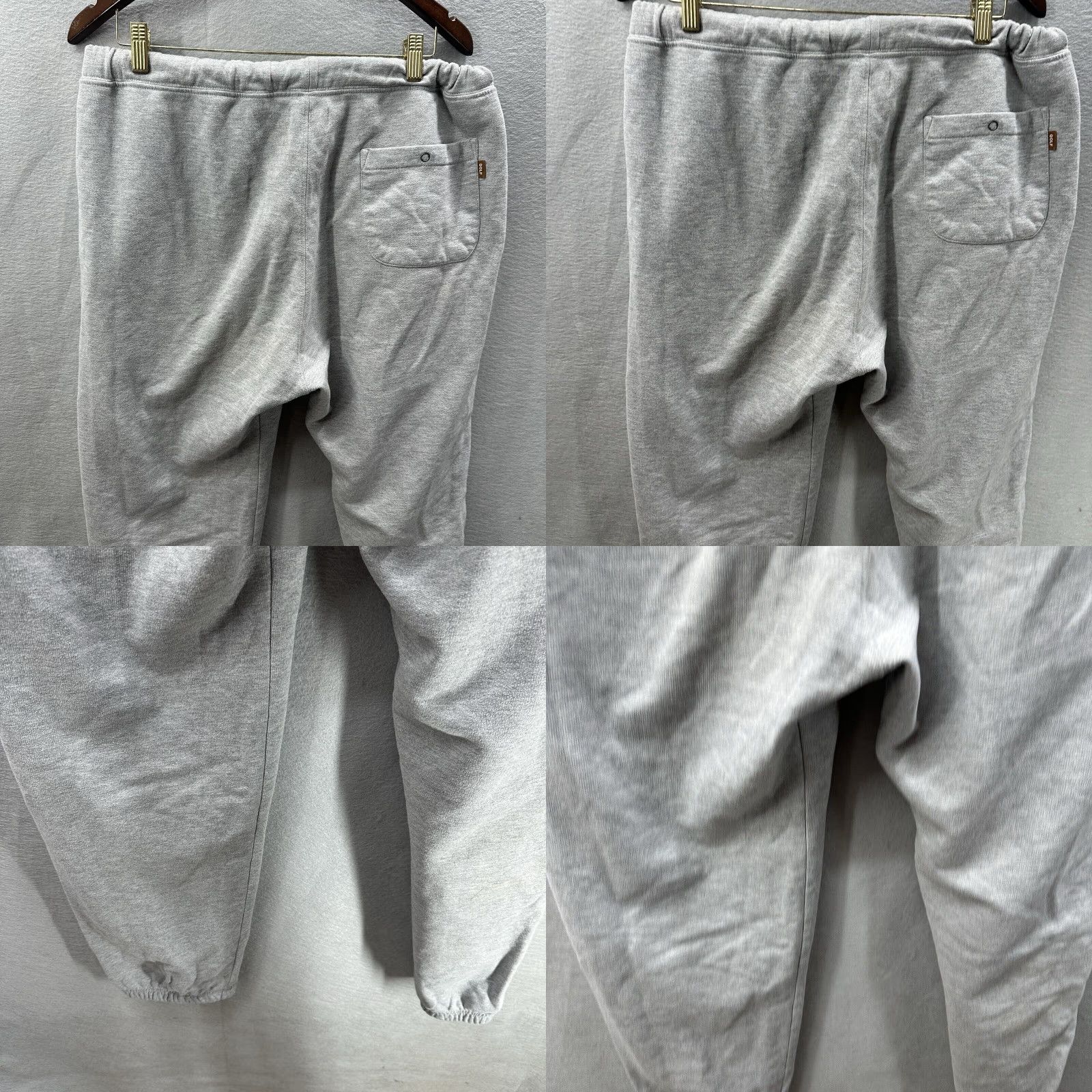 Golf Wang GOLF WANG Logo Sweatpants Mens XL Gray Fleece Joggers Tyler the Creator Street Size US 36 / EU 52 - 8 Thumbnail